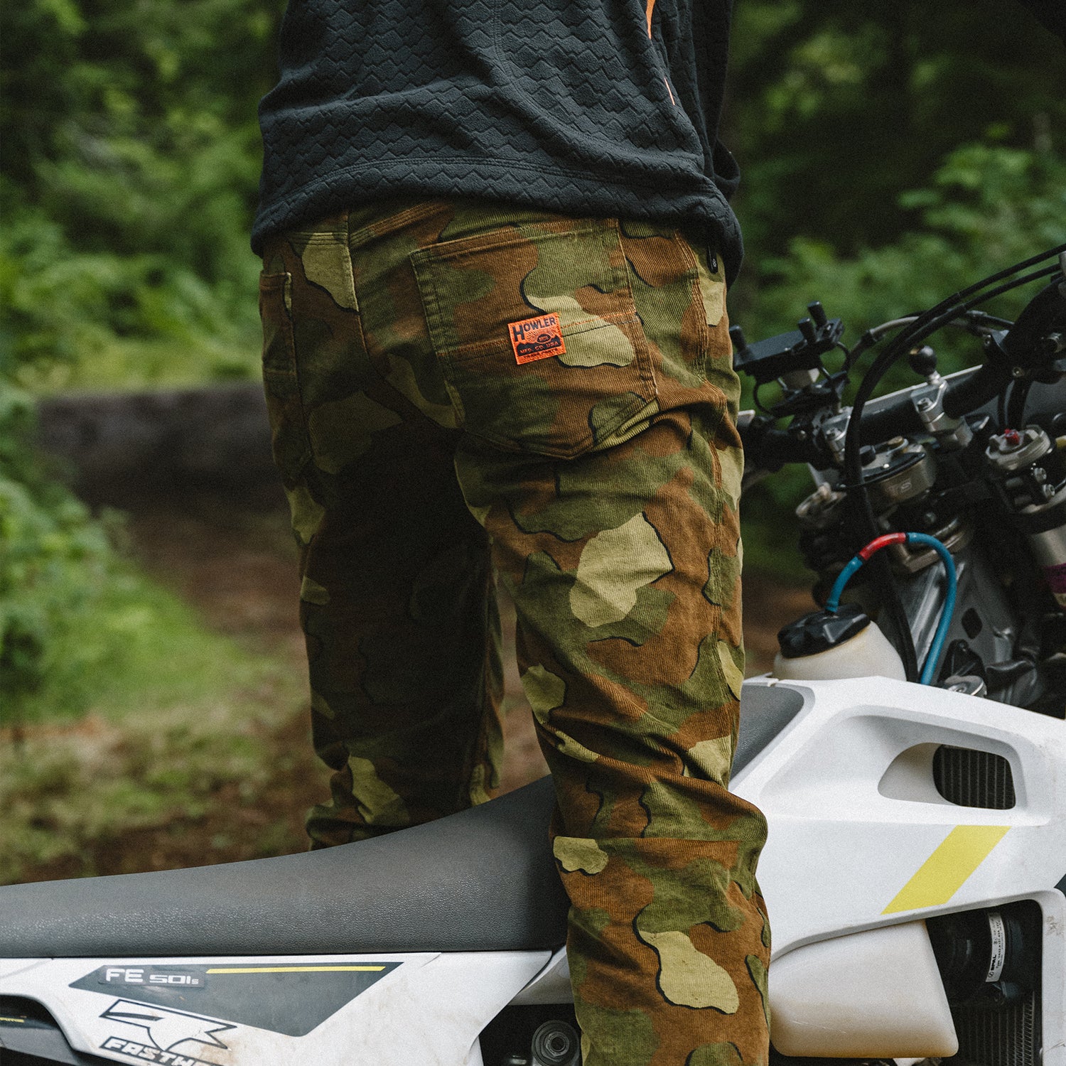 Frontside 5-Pocket Corduroy Pants - Mimetico : Fatigue
