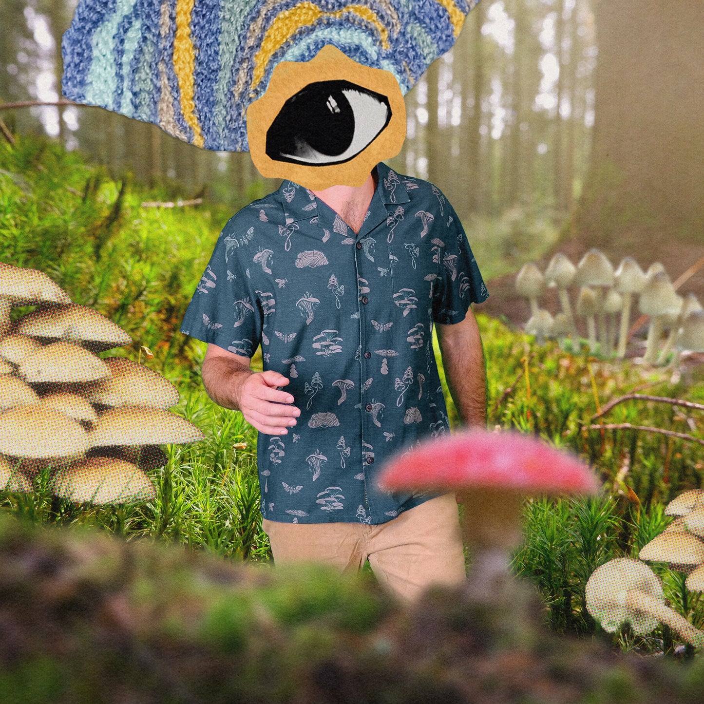 Monoloha Shirt - Floating Fungi : Stargazer