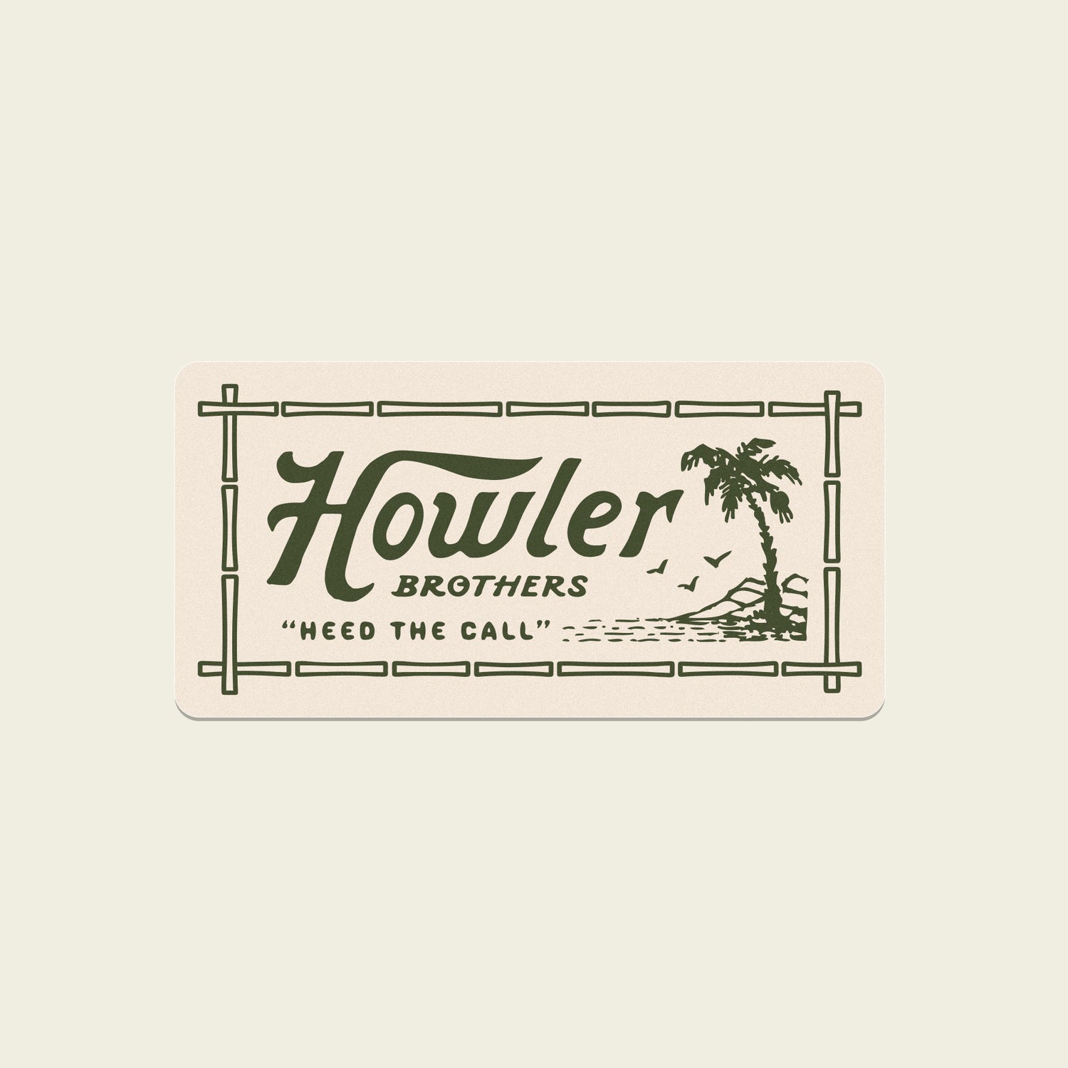 Tropic of Howler Sticker