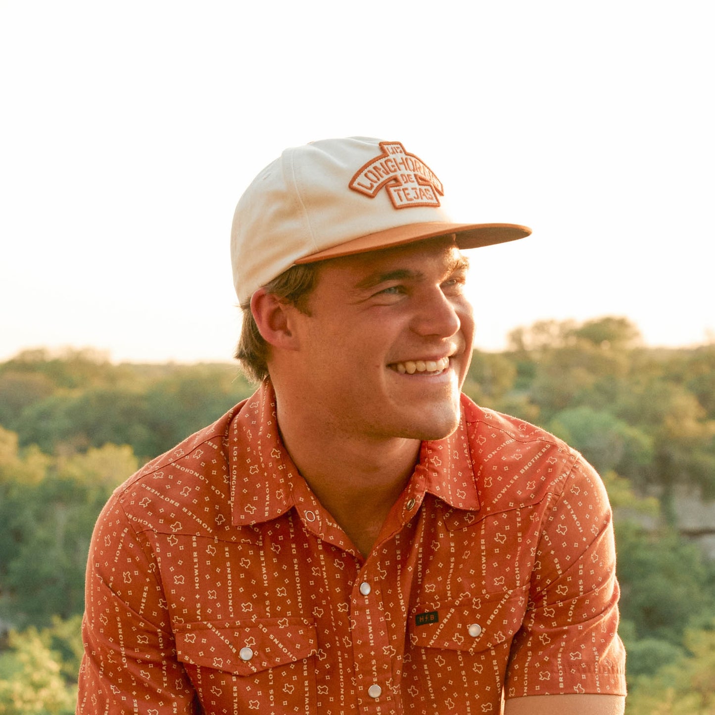 Texas Longhorns Snapback - Burnt Orange / White