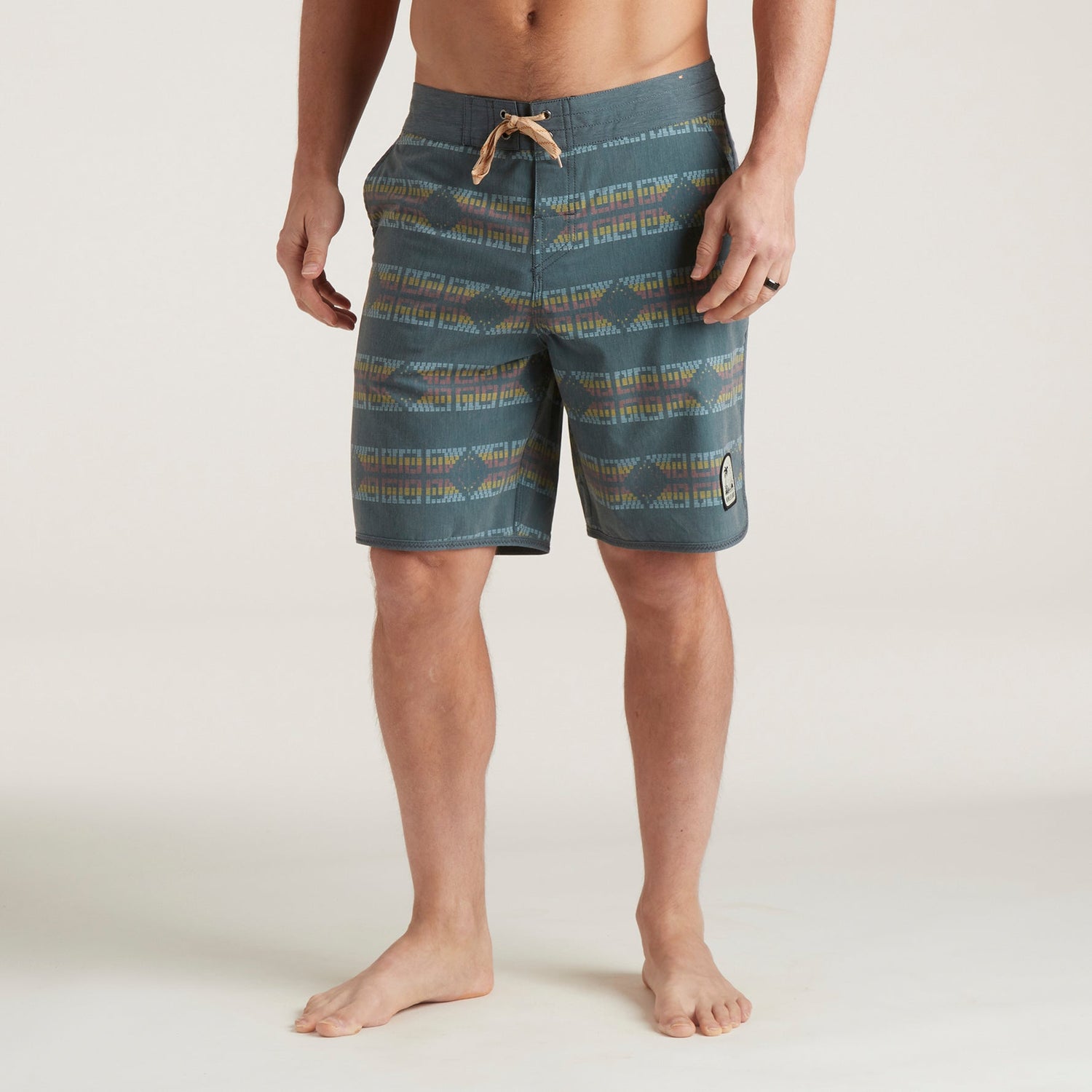 Bruja Boardshorts 18.5" - Mescal : Petrol