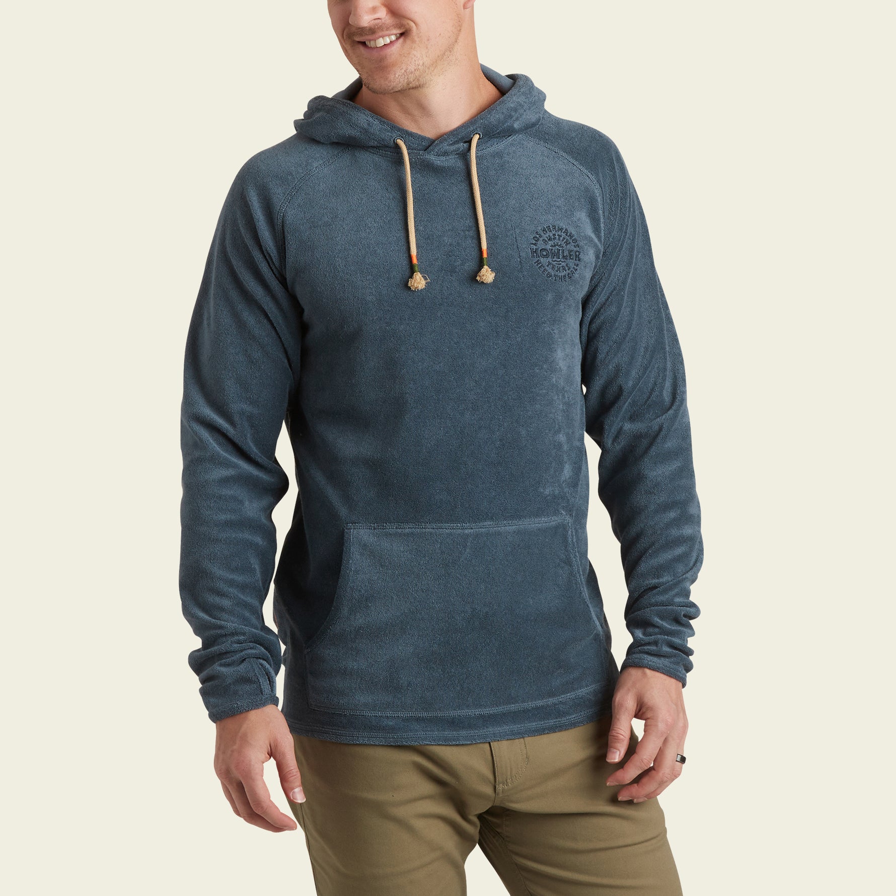 Terry store towelling hoodie