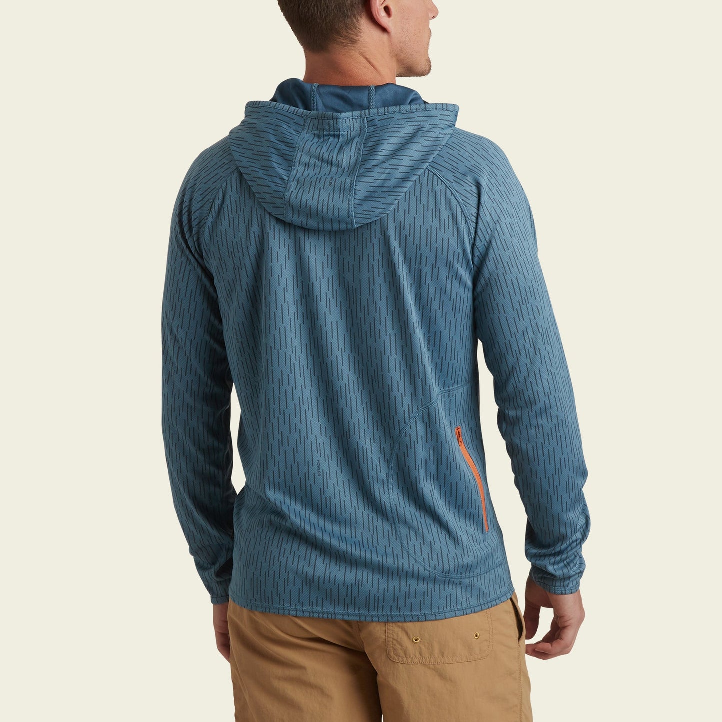 Loggerhead Hoodie - Deluge Camo : Pacific Blue