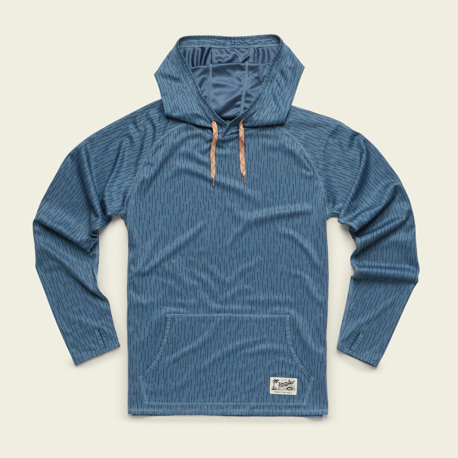 Loggerhead Hoodie - Deluge Camo : Pacific Blue