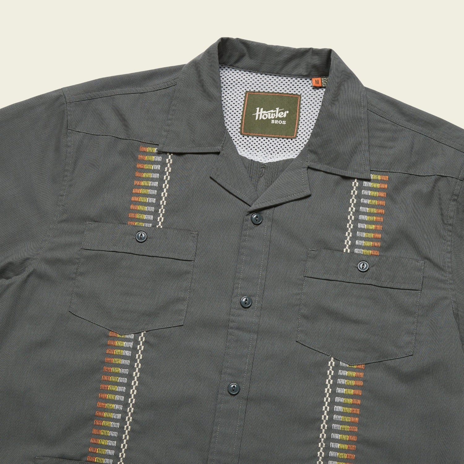 Guayabera Shirt - Antique Black