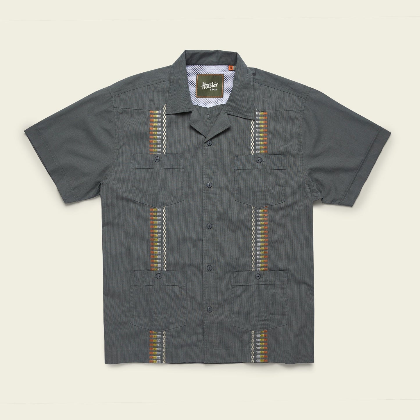 Guayabera Shirt - Antique Black