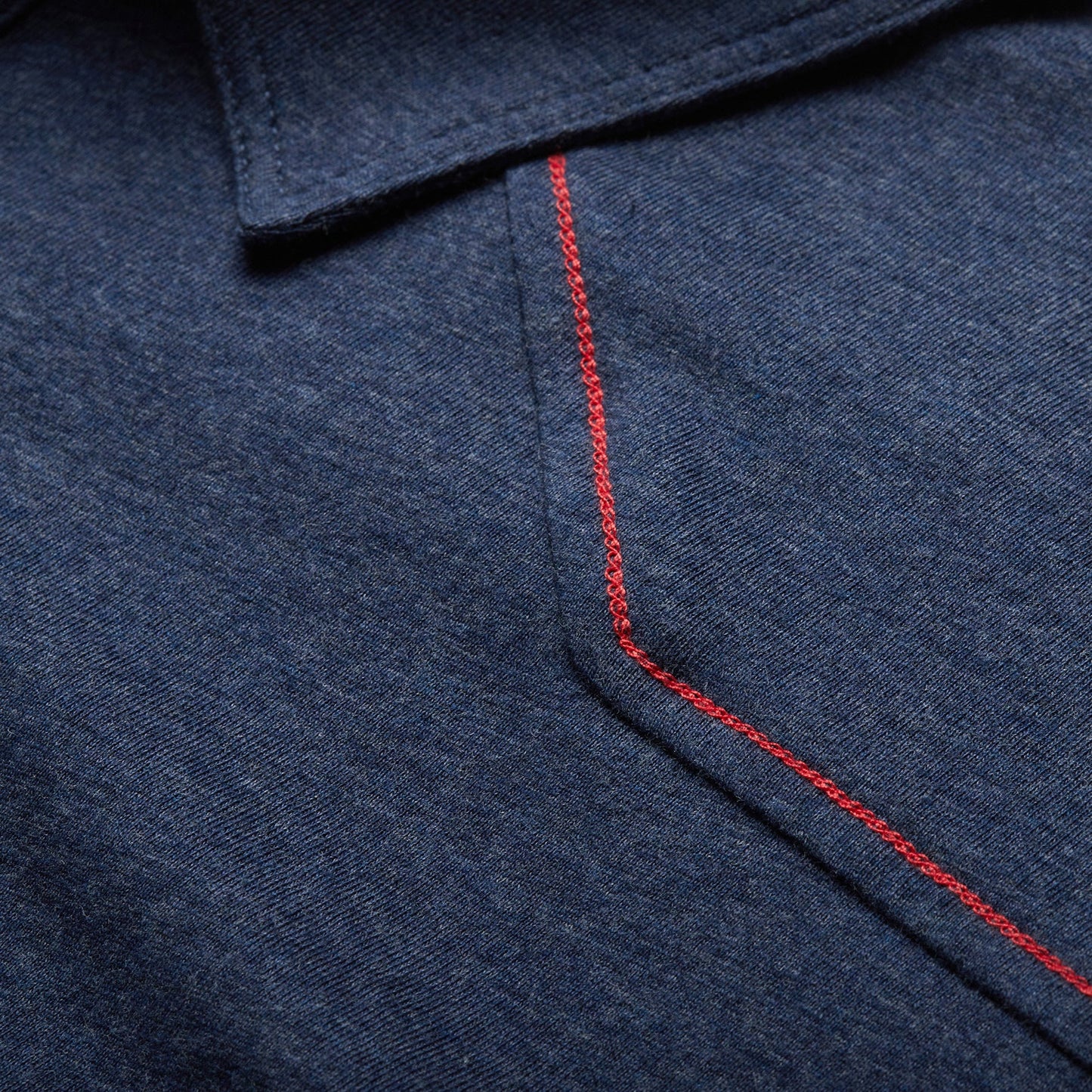 Ranchero Polo - Indigo Heather