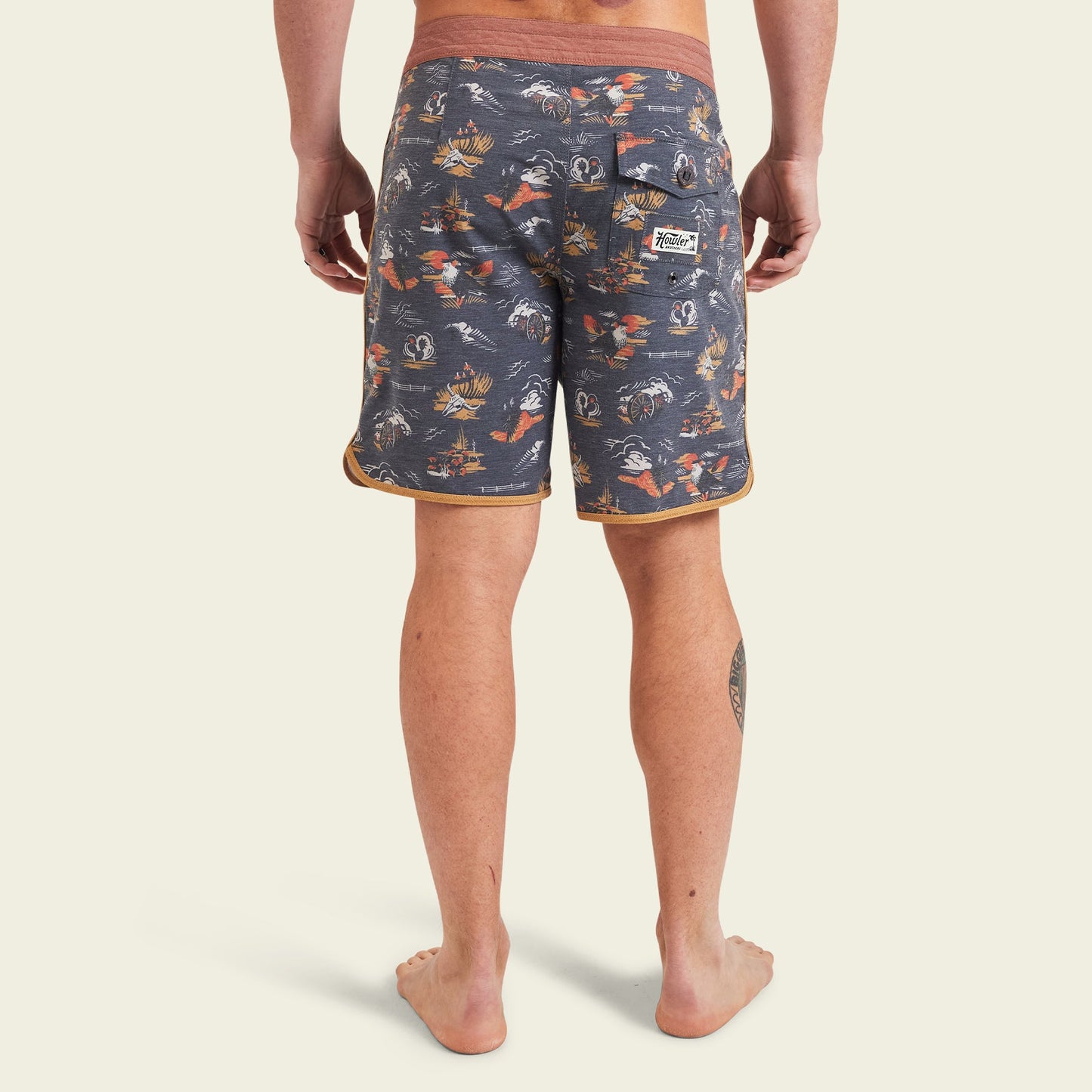 Bruja Boardshorts 18.5" - Caracara Country