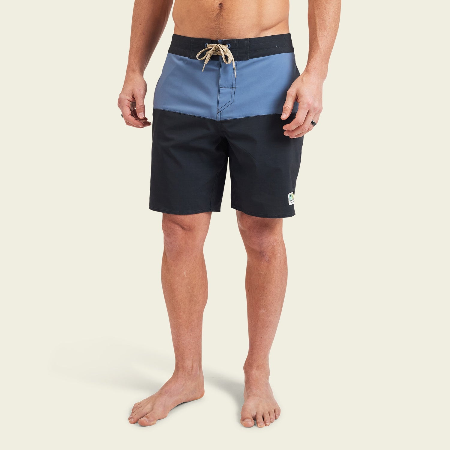 Buchannon Boardshorts 18" - HB Chargers : Black / Blue Mirage