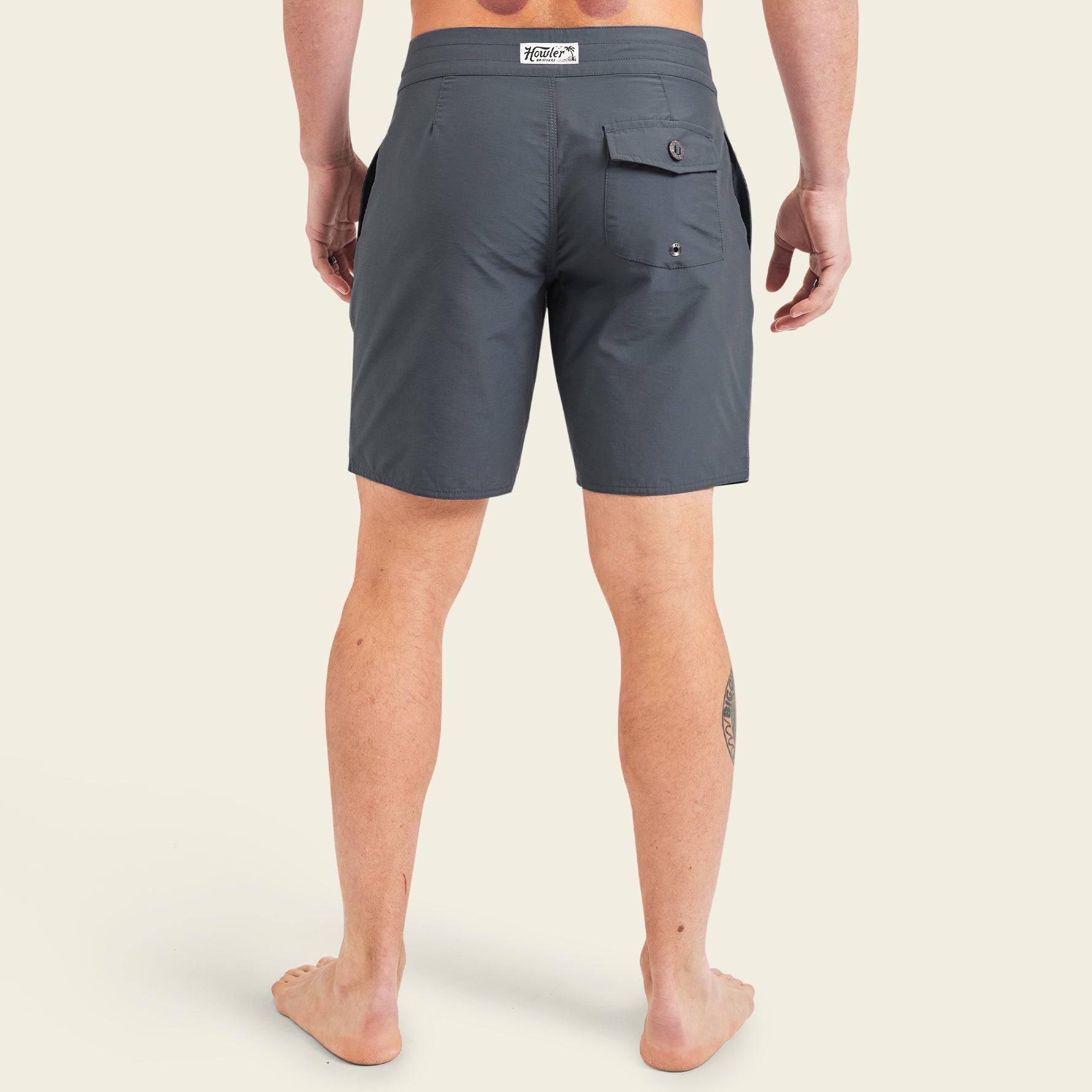 Howler Brothers Croatan Boardshorts Cast Away Petrol 38