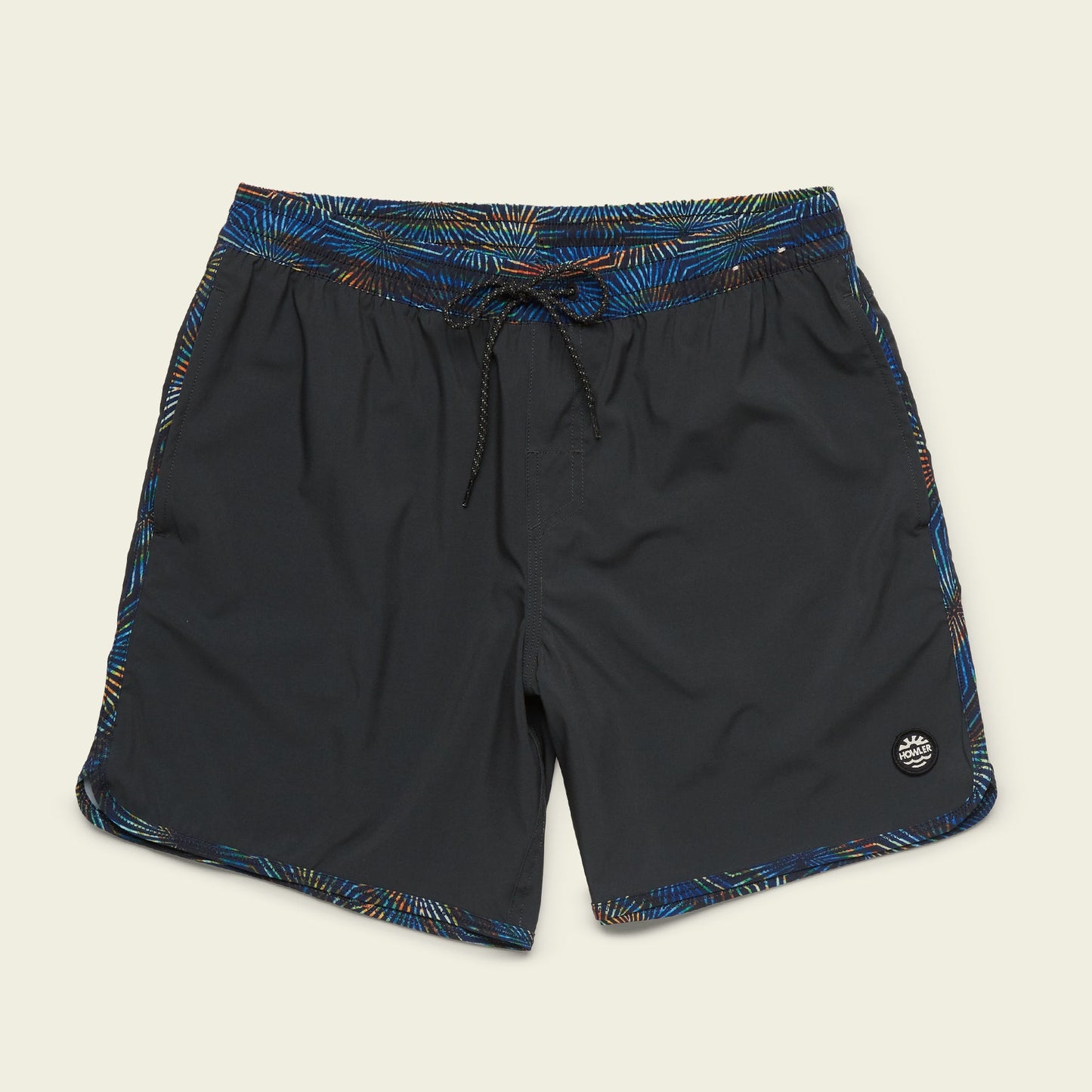 Warlock Tech Boardshorts 17" - Antique Black / Starfire