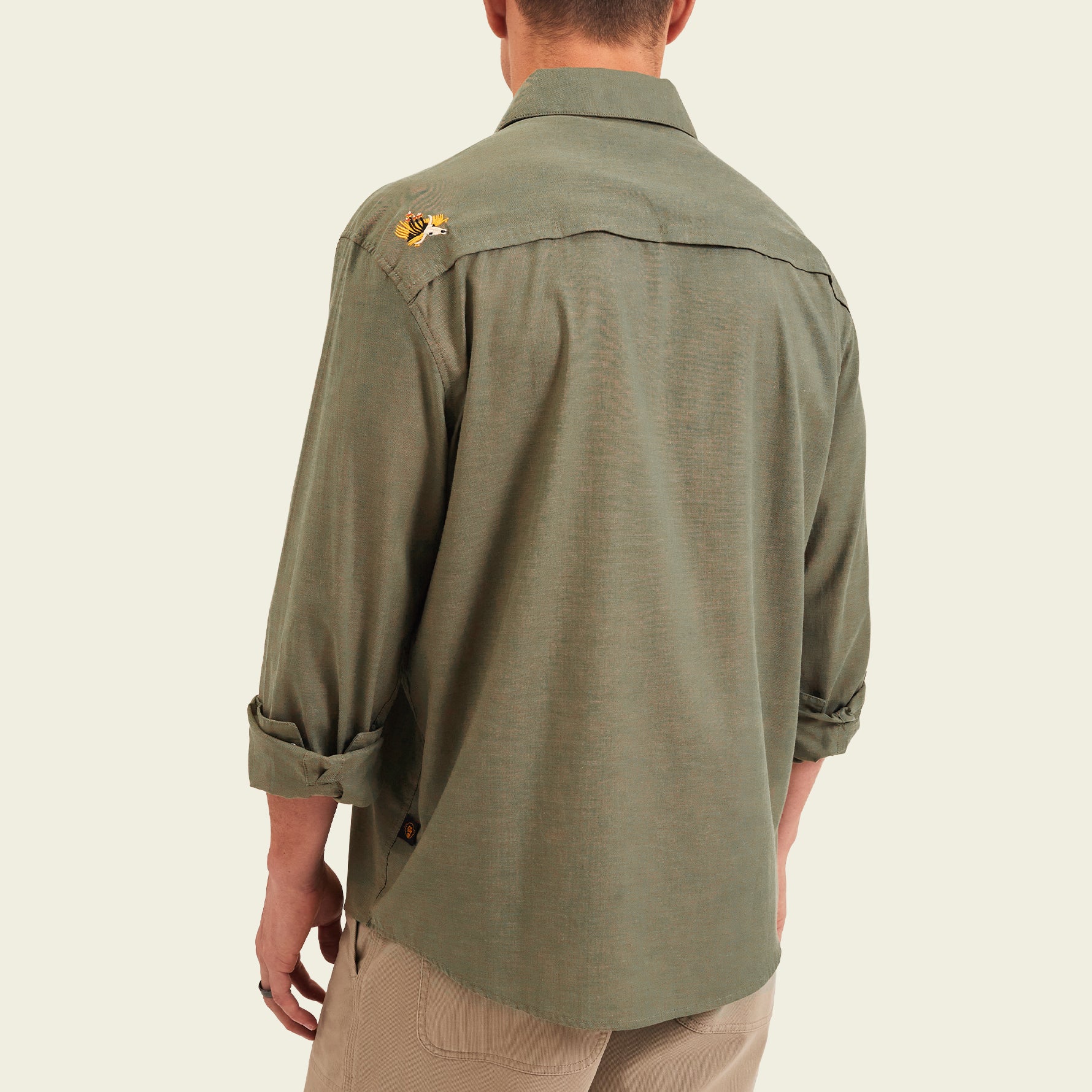 定番の冬ギフト Tech New Angler´s Open Collar Shirts L/S - トップス