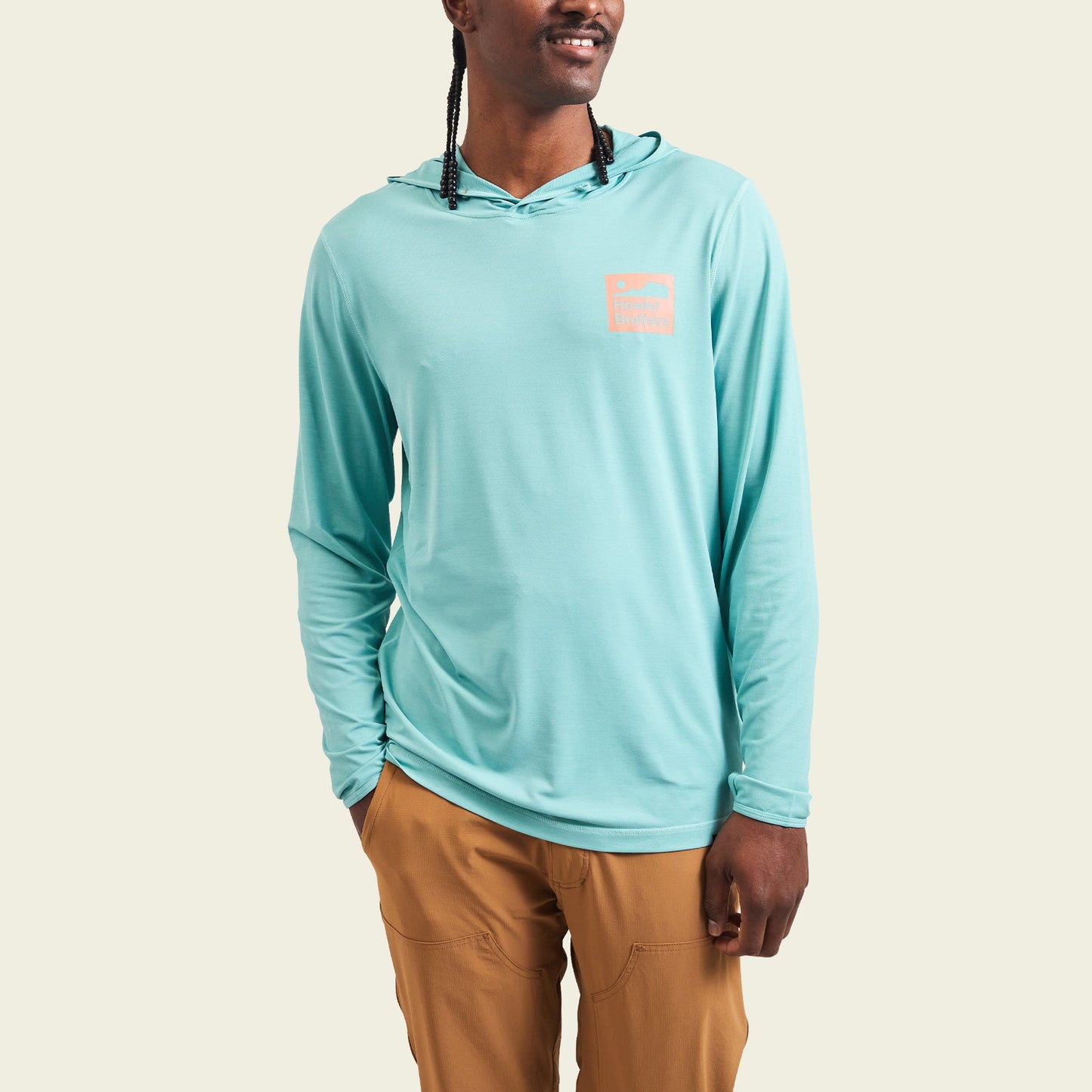 HB Tech Hoodie - Aqua