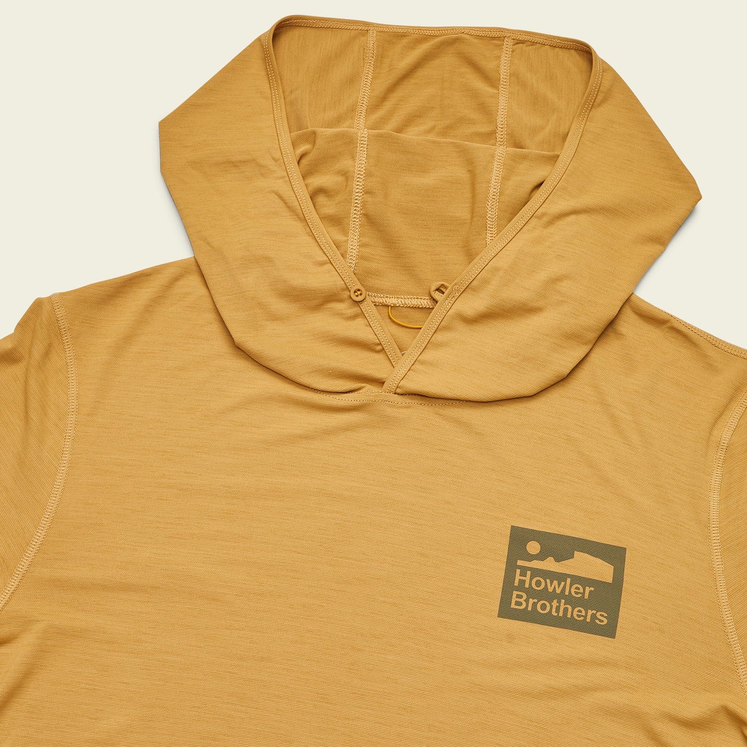 HB Tech Hoodie - Old Gold