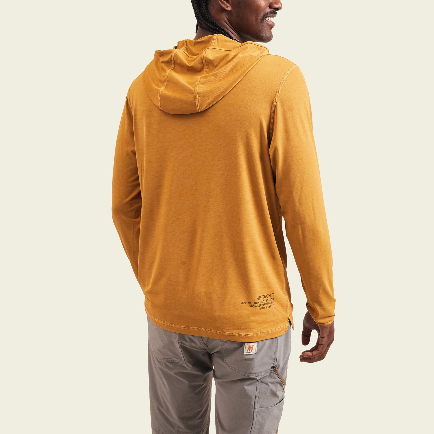 HB Tech Hoodie - Old Gold