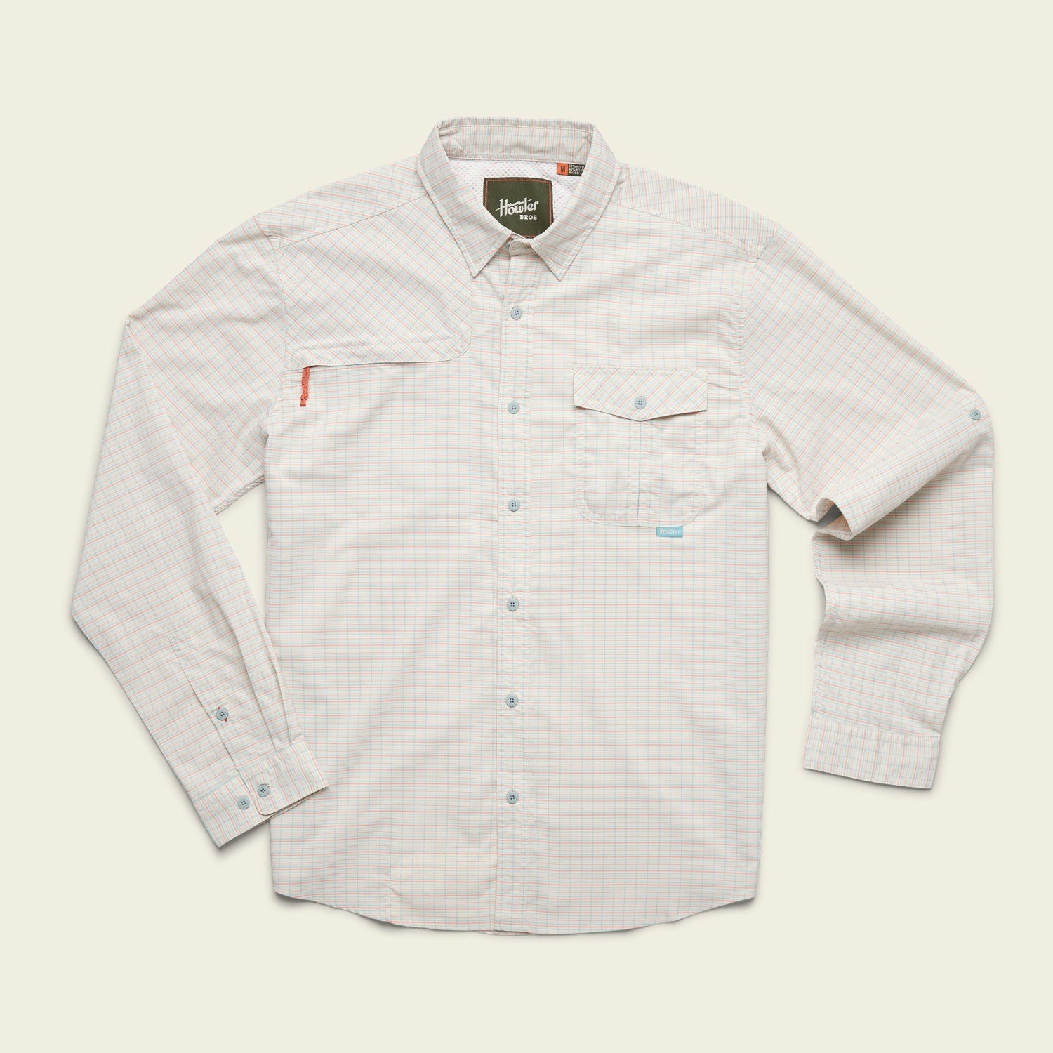 Chemise de pêche ventilée à carreaux Howler Bros Metagorda avec poche Chemise de pêche ventilée à carreaux Howler Bros Metagorda avec poche