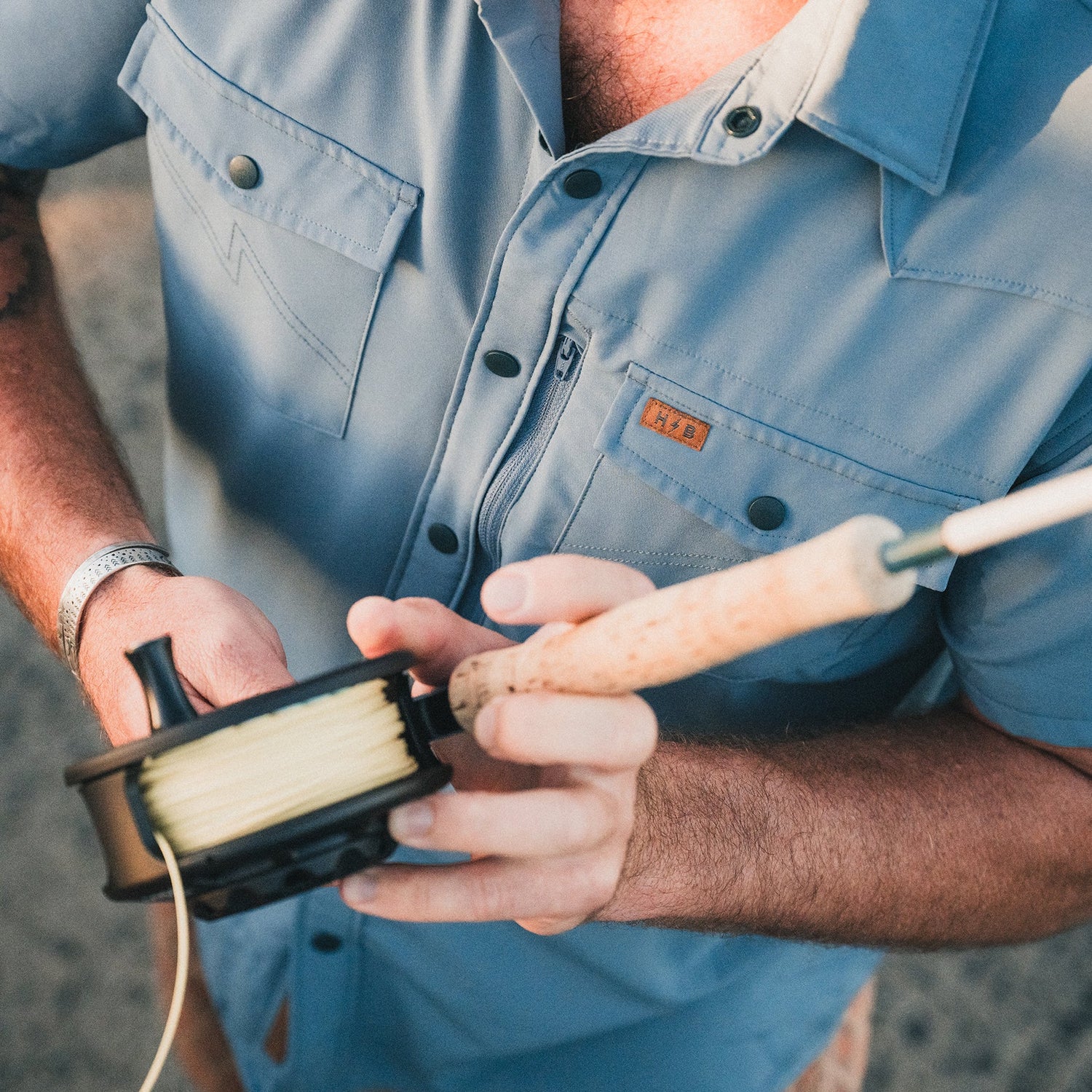 Emerger Tech Shirt - Berges Blue