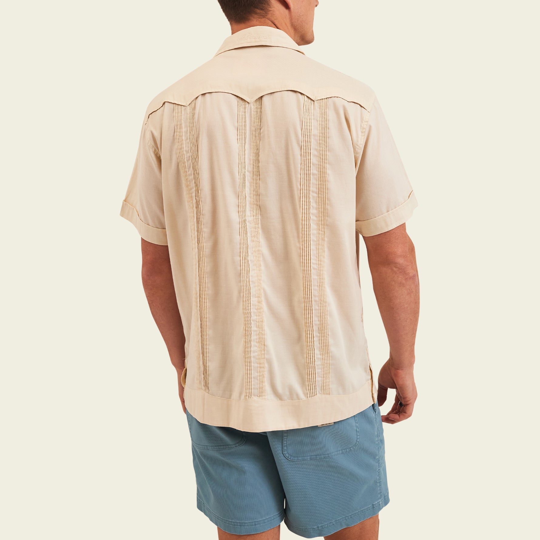 Guayabera Shirt - Fiesta Flowers : Riverbed Oxford – HOWLER BROTHERS