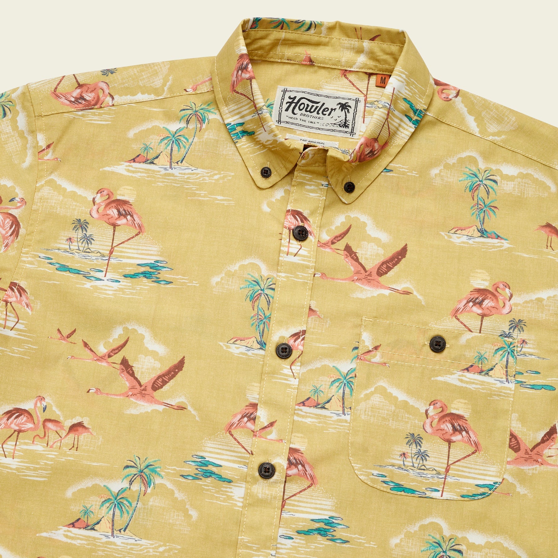 Mansfield Shirt - Flamingos – HOWLER BROTHERS