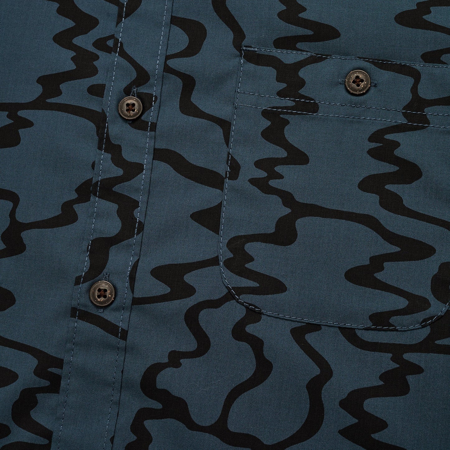 Mansfield Shirt - Ocean Motion : Oil Slick