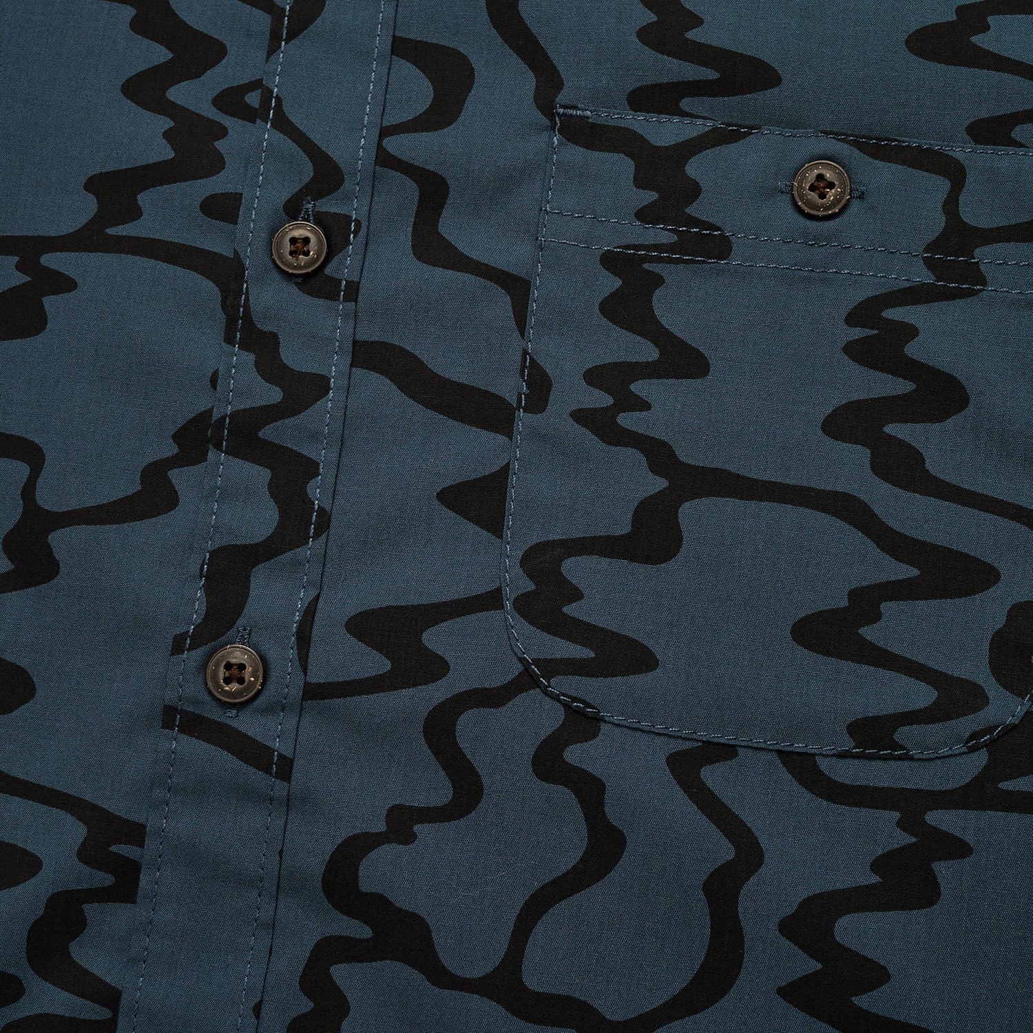 Mansfield Shirt - Ocean Motion : Oil Slick