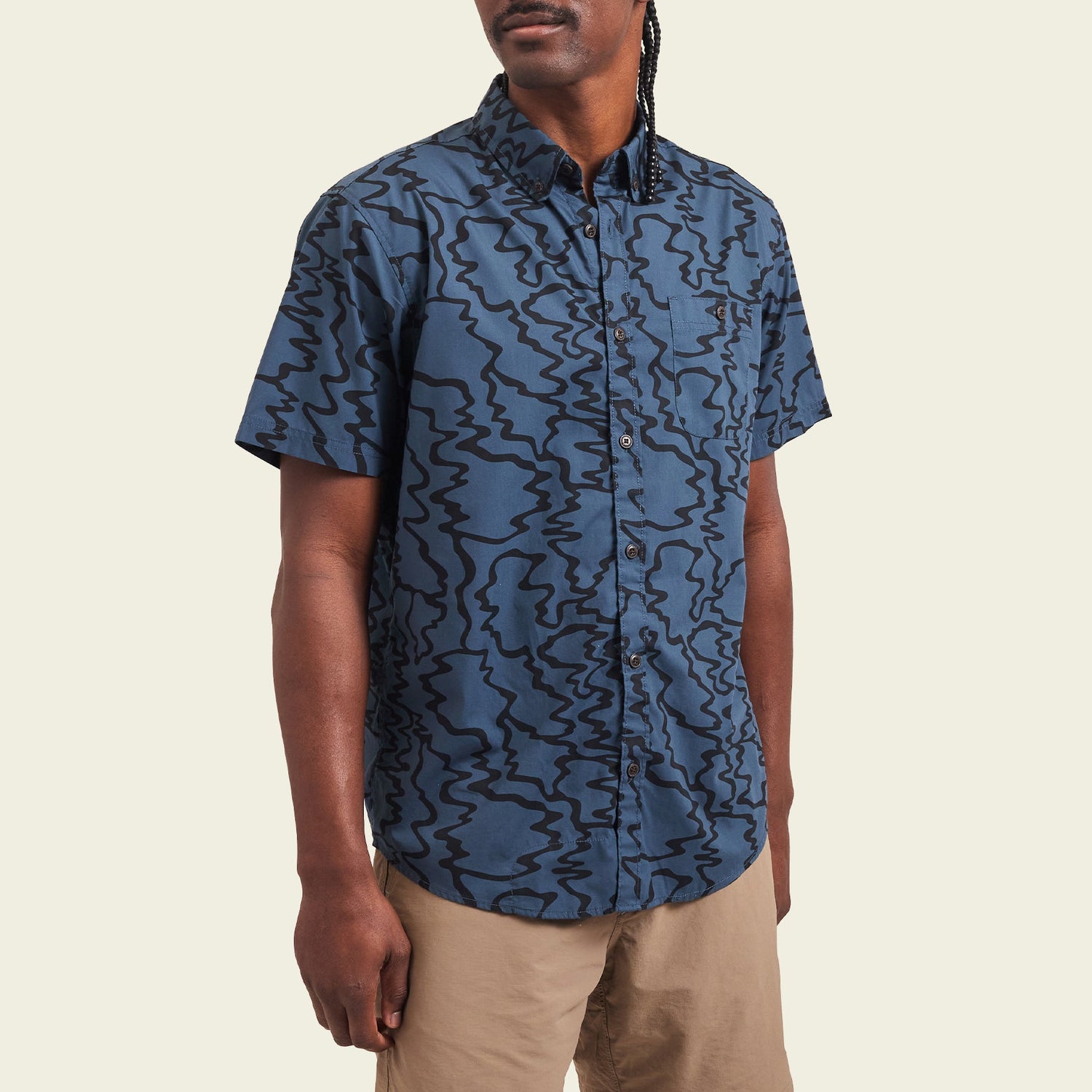 Mansfield Shirt - Ocean Motion : Oil Slick