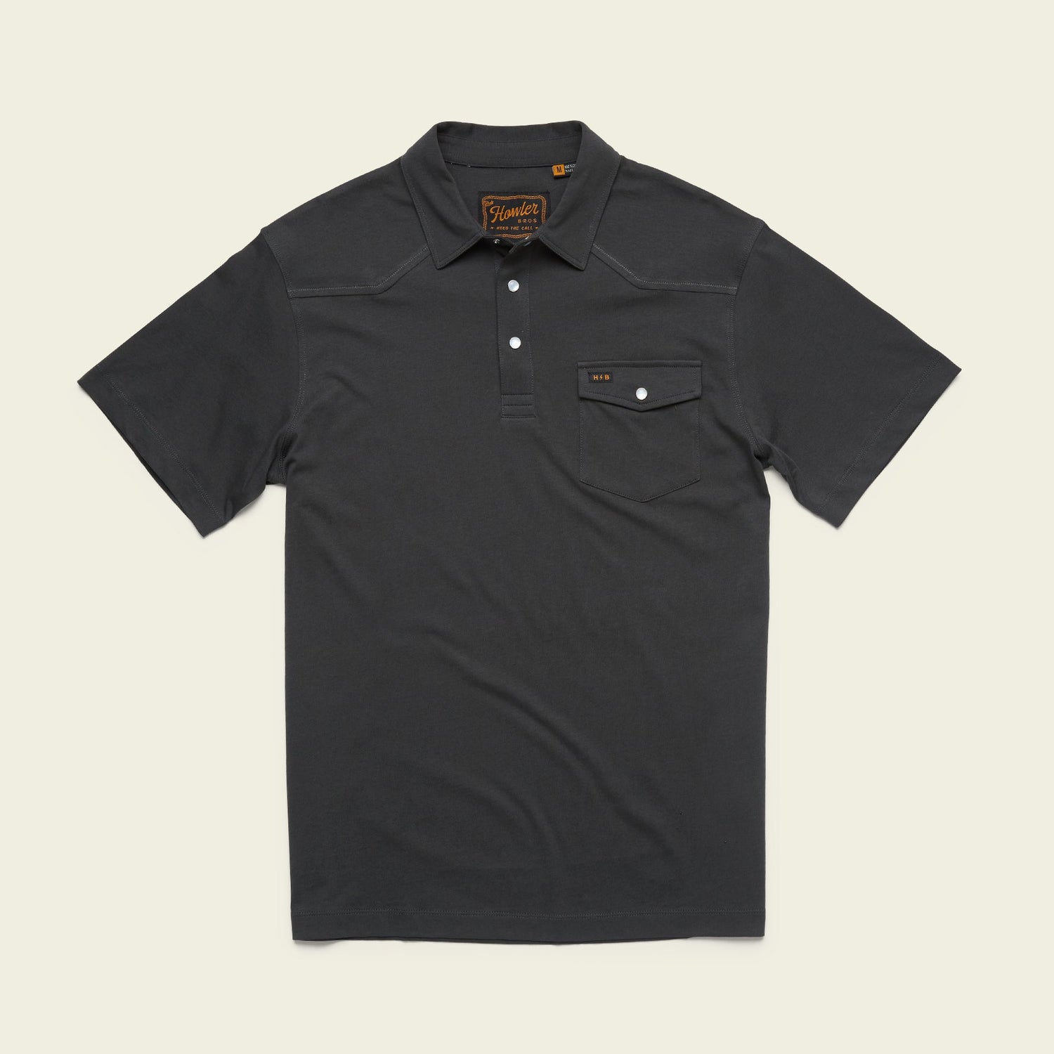 Ranchero Polo - Antique Black