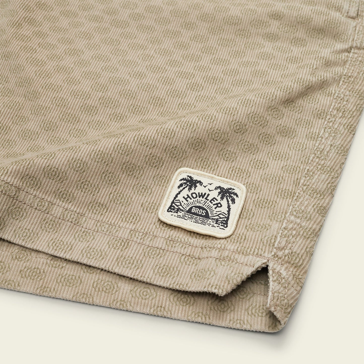 Pressure Drop Cord Shorts - Ripples : Driftwood