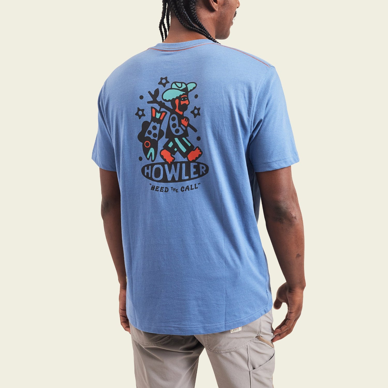 Travelin' Light Pocket T-Shirt - Blue Mirage