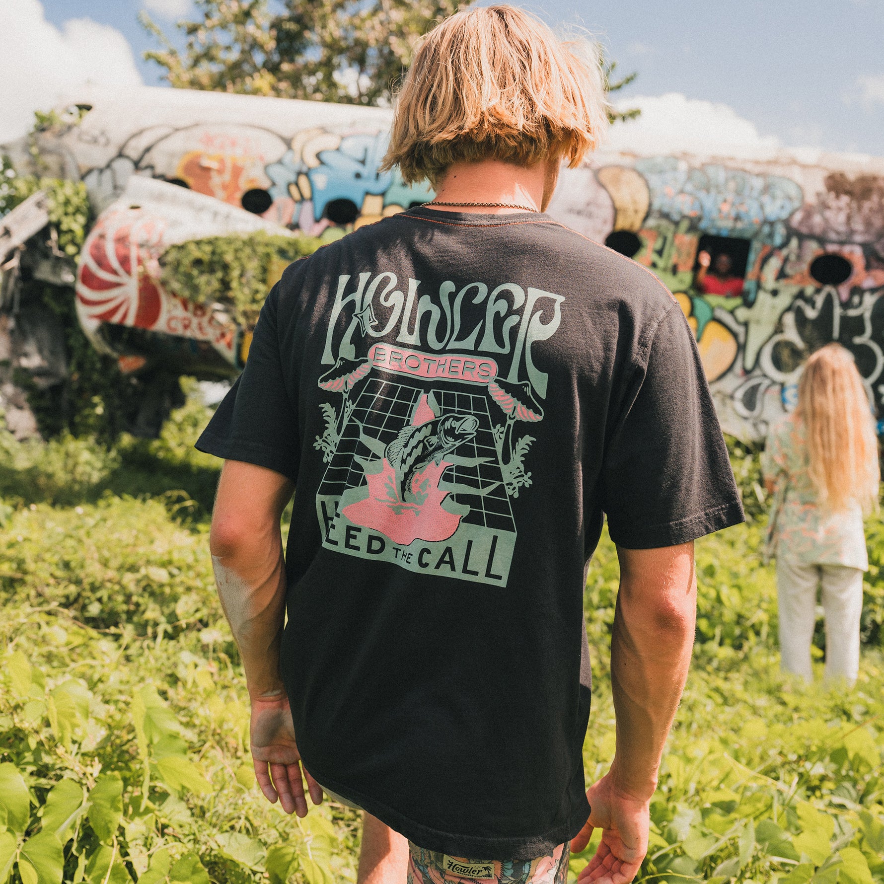 Bass Breakthrough Cotton T-Shirt - Black