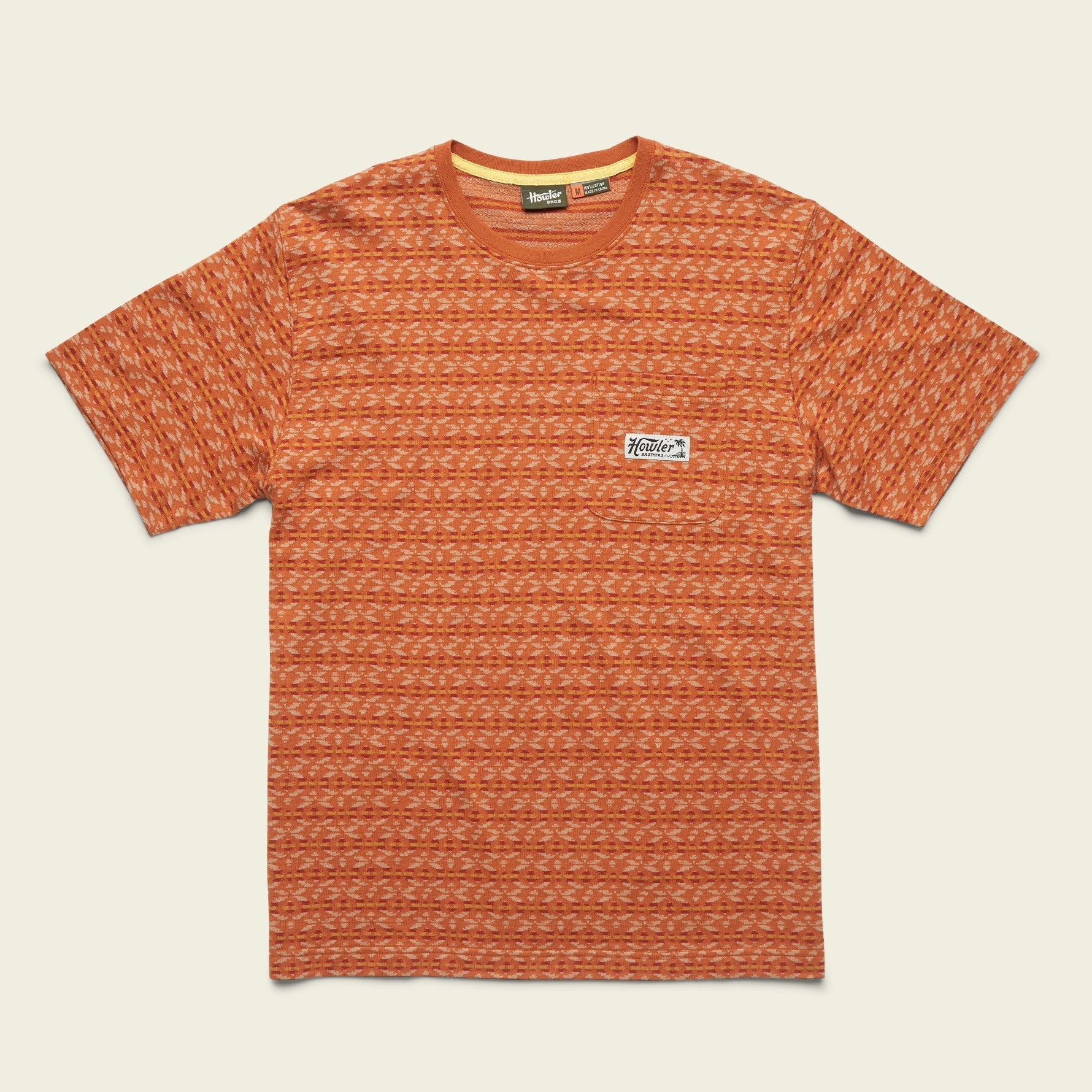 トップス MASU SHEARING JACQUARD LONG T-SHIRTS S24_Tees_Jacquard_Adobe_Front_