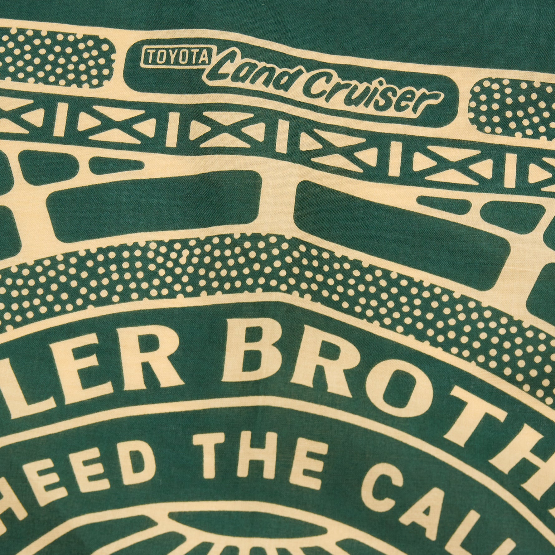 Land Cruiser Bandana - Deep Forest – HOWLER BROTHERS