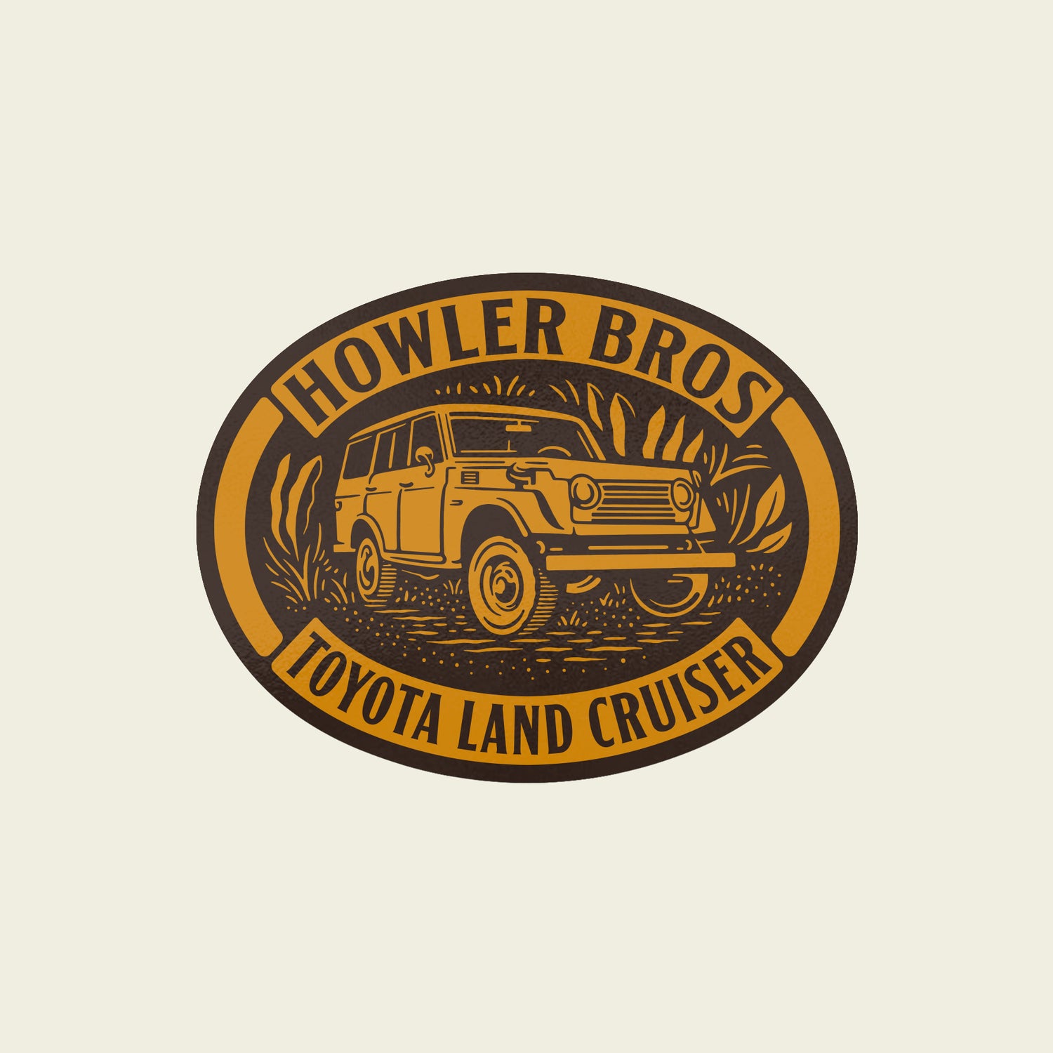 Land Cruiser Sticker - Overlander
