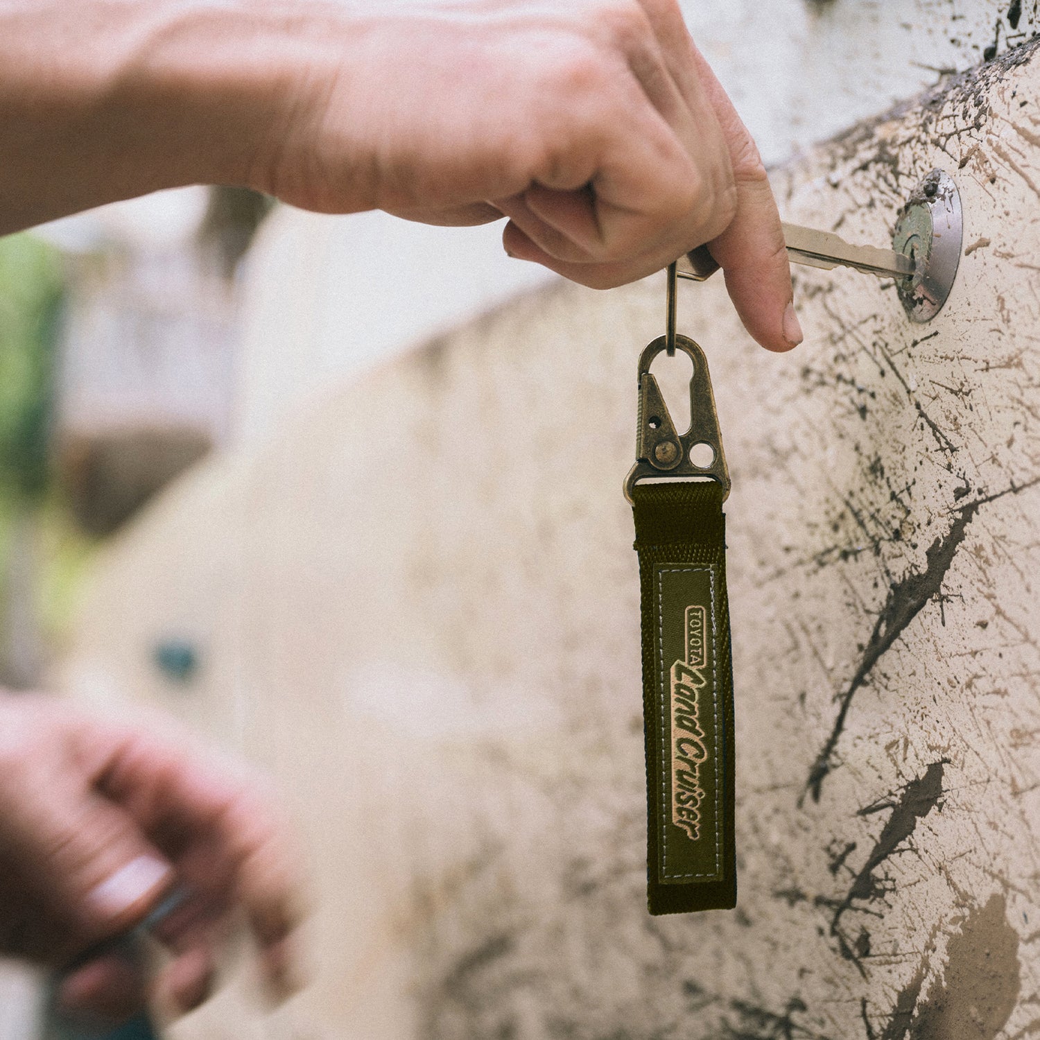 Land Cruiser Key Chain - Olive Green
