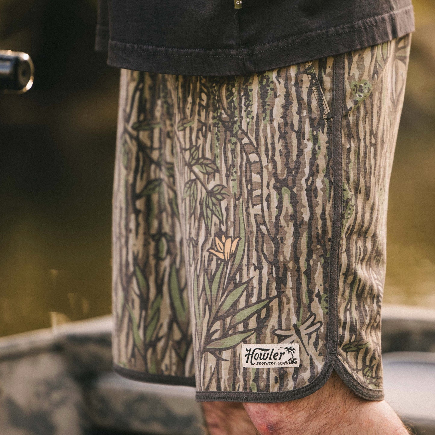 Bruja Boardshorts 18.5" - Swamp Country