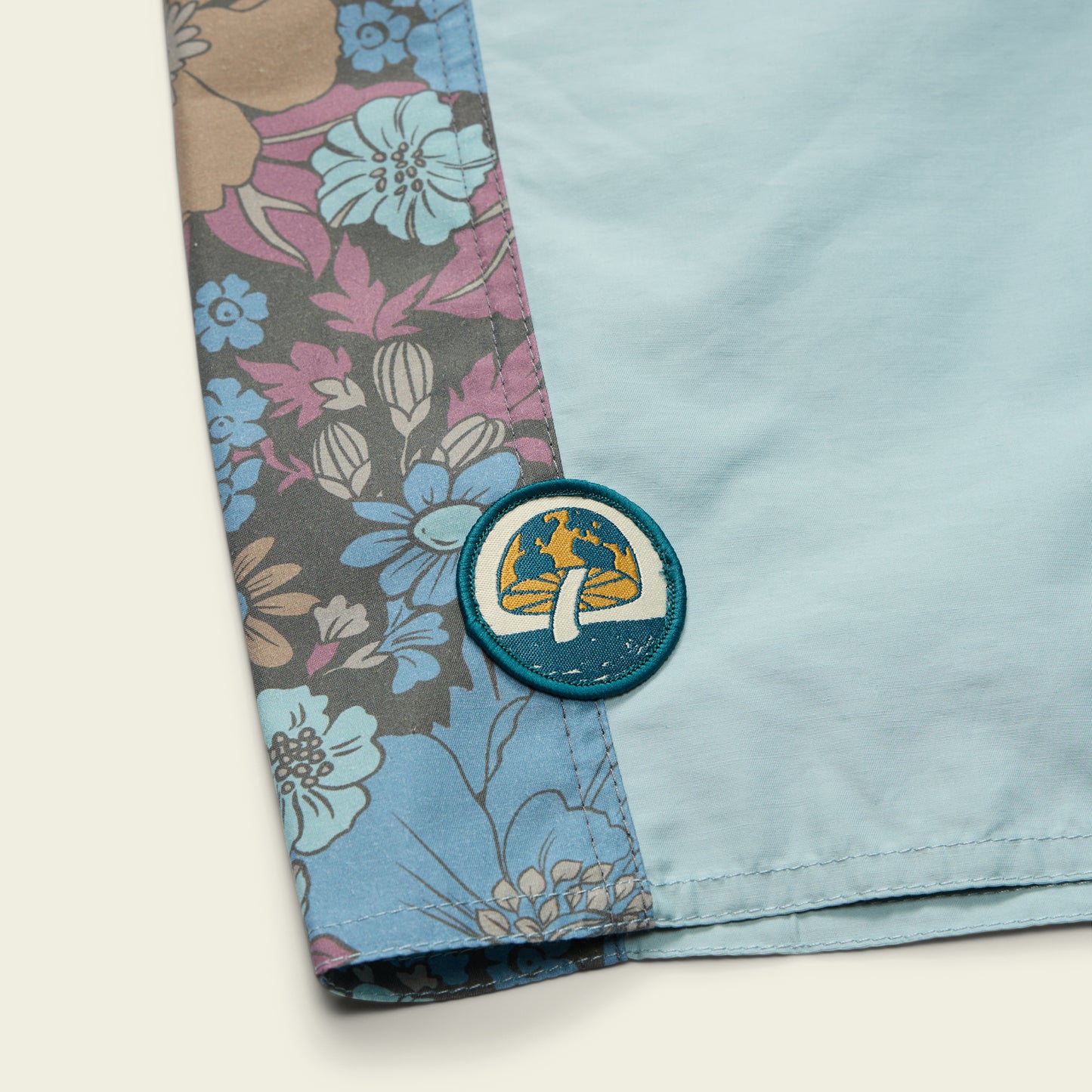 Ensueño Boardshorts 18" - Flower Power : Pool Blue