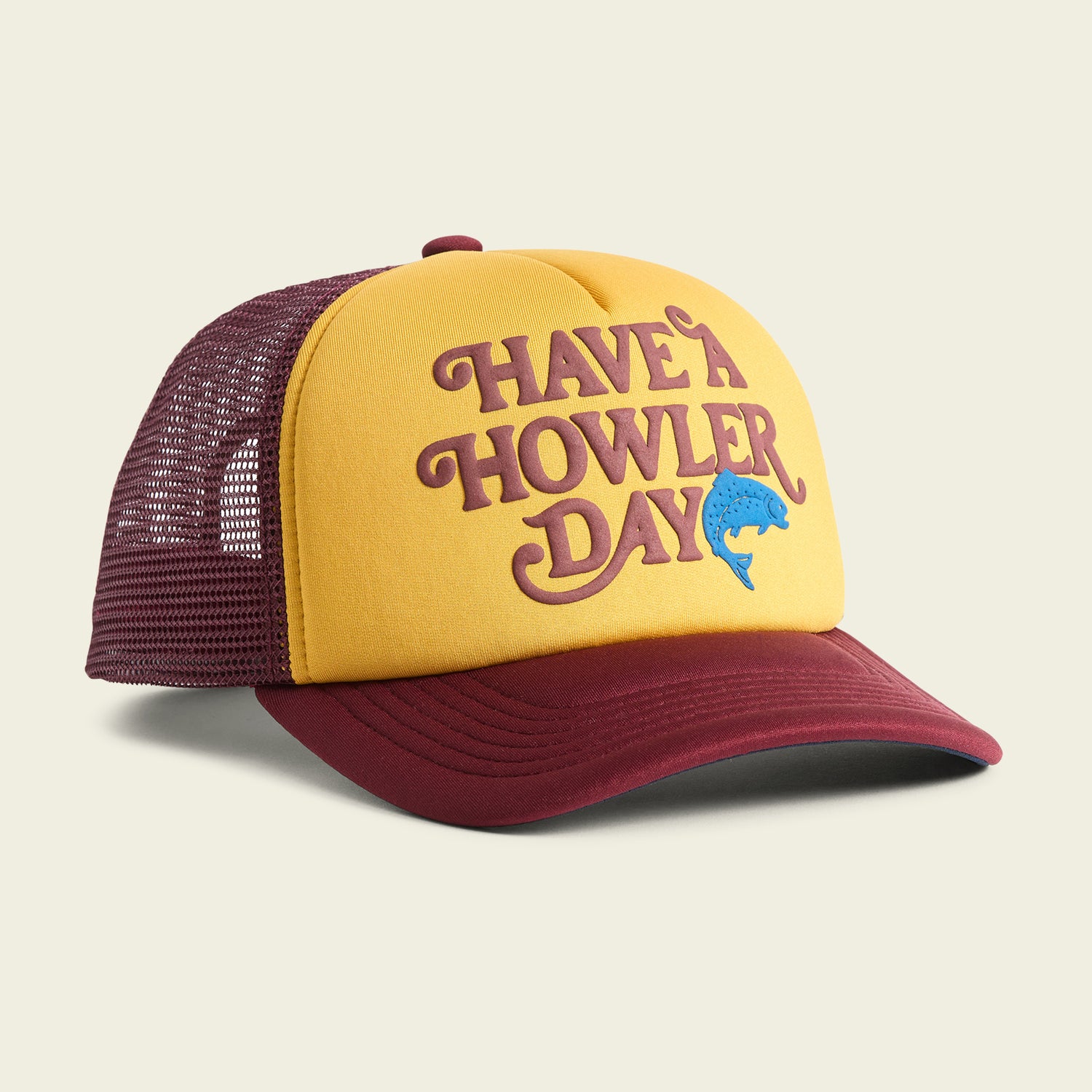 Have a Howler Day Foam Dome - Gold / Maroon