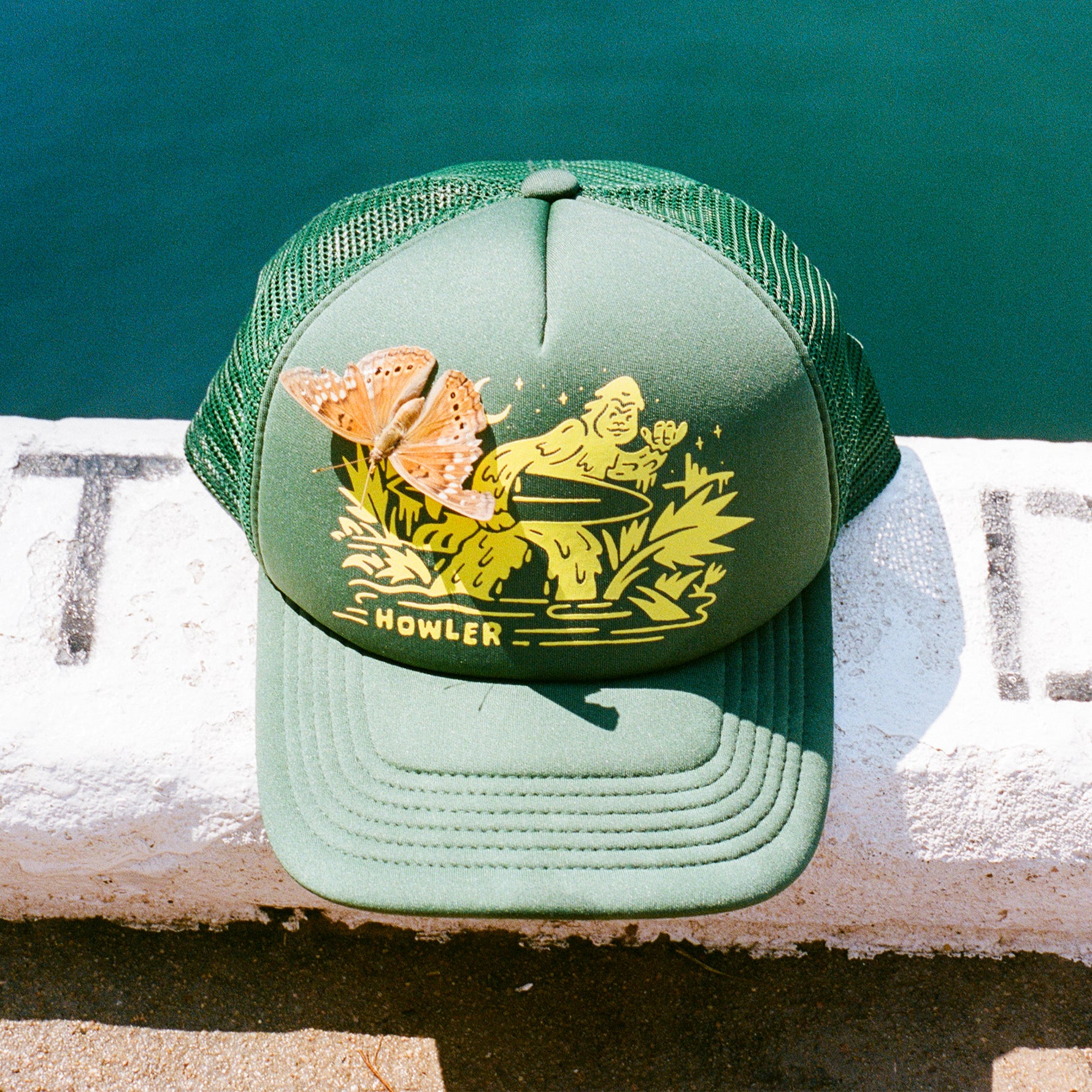 Squatch Rider Foam Dome - Forest Green