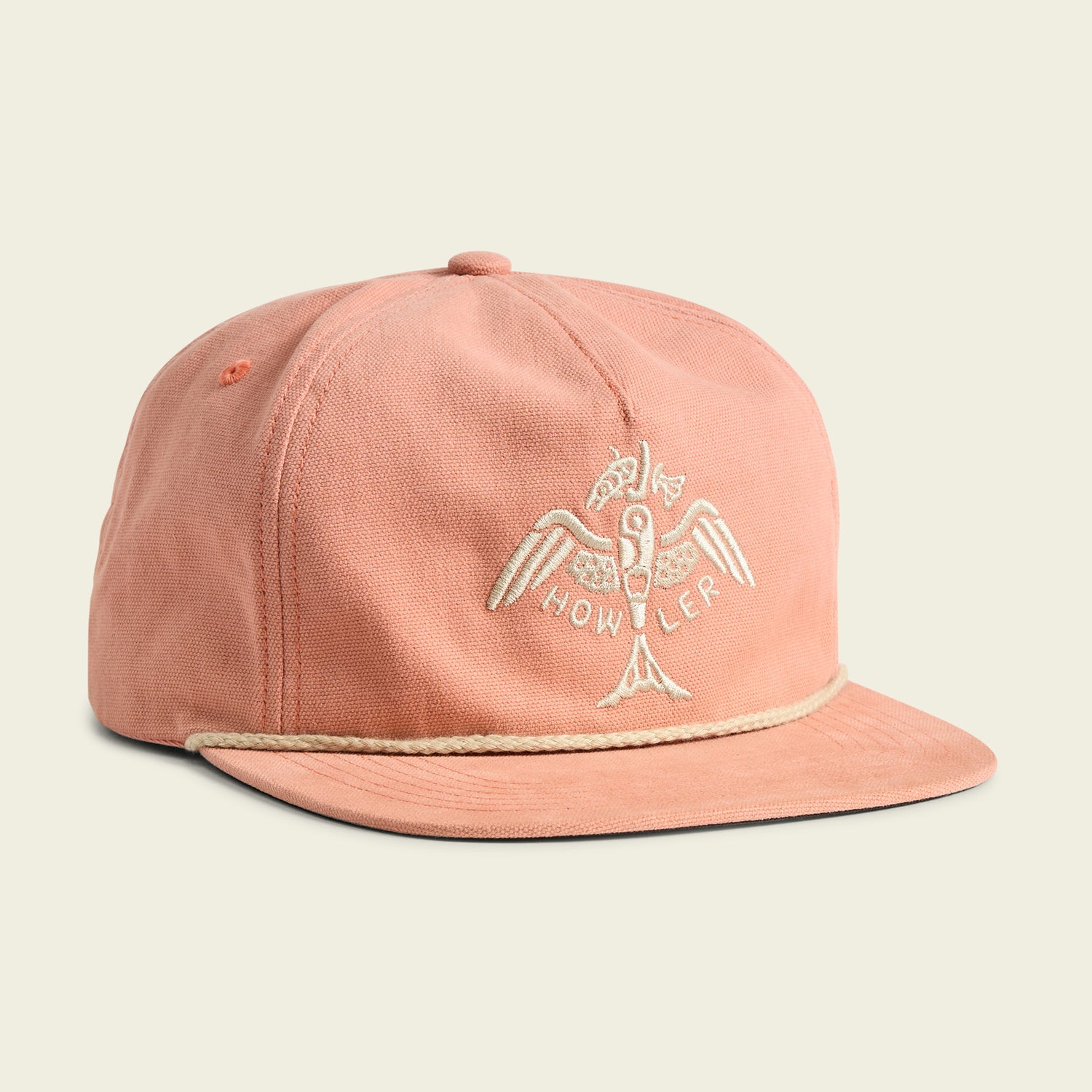 Fresh Catch Snapback - Dusty Pink