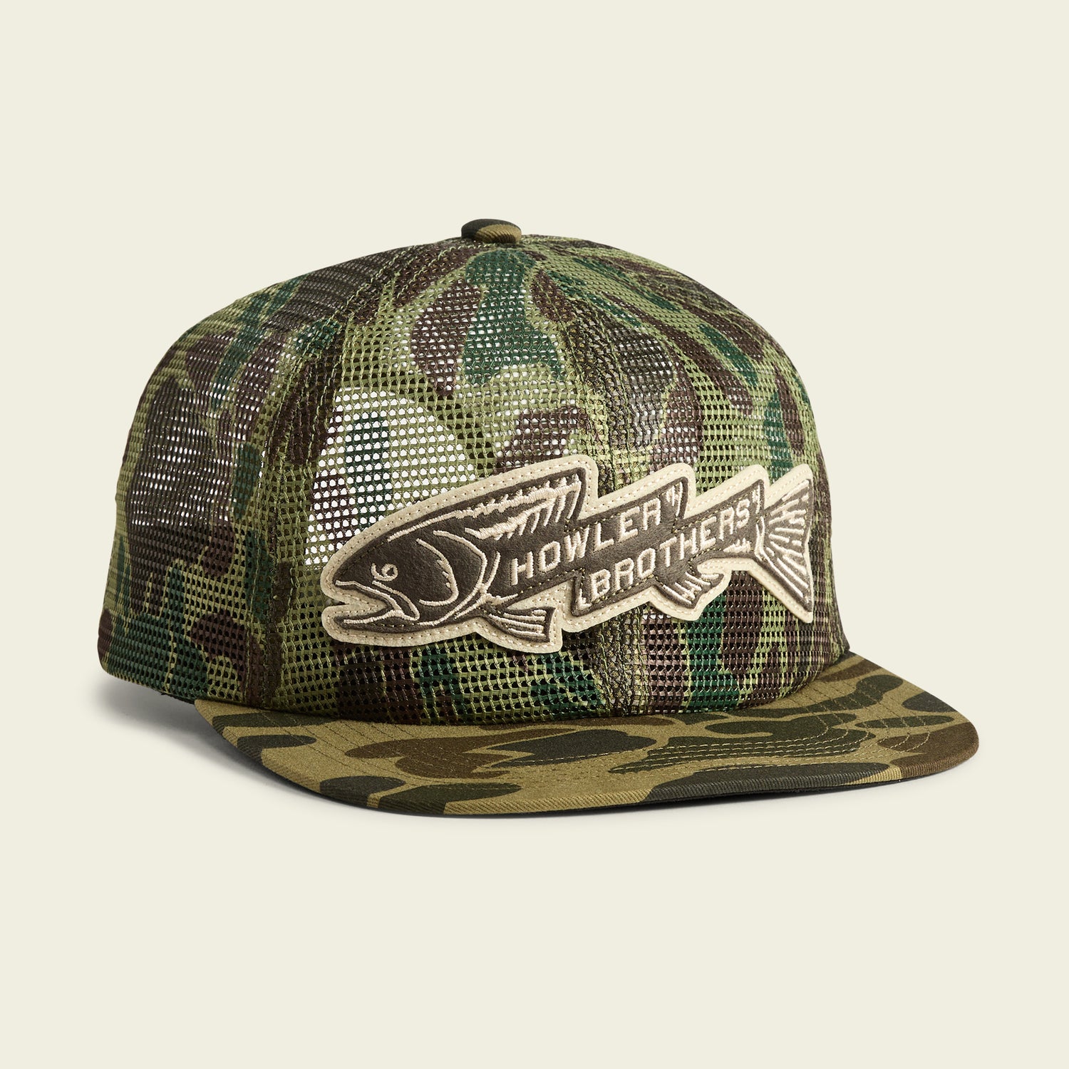 Trout Bolt Snapback - Camo