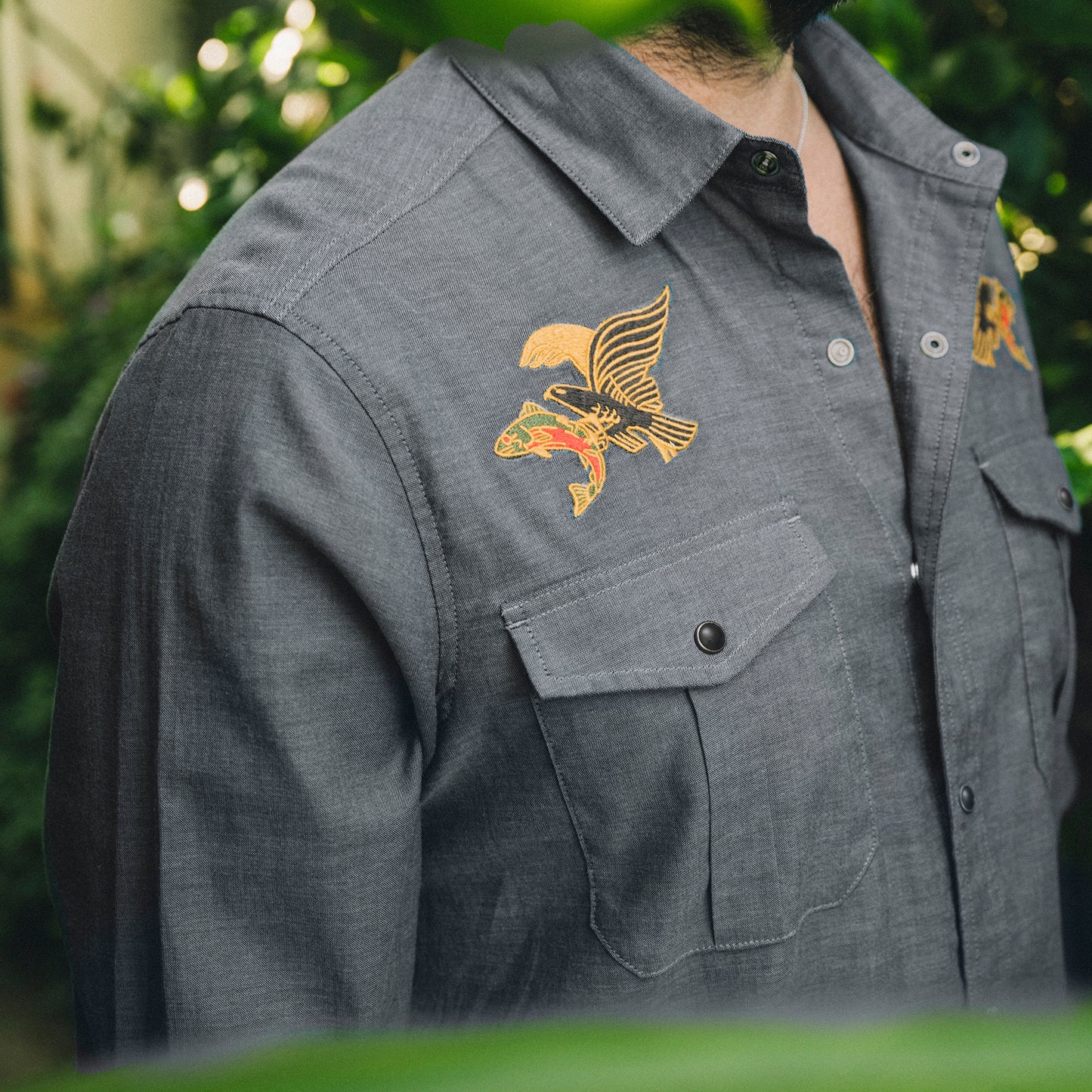 Gaucho Snapshirt - Osprey Prey