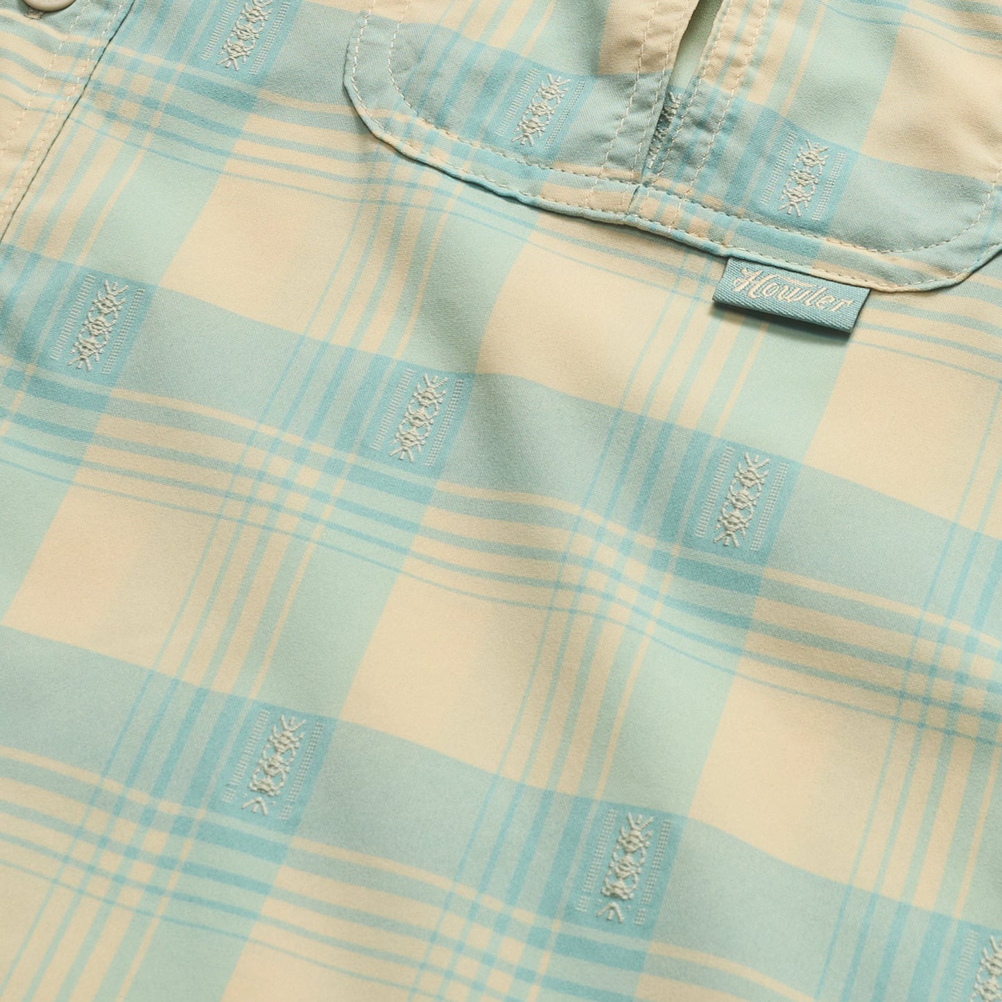 Matagorda Longsleeve - Sheldon Dobby Plaid : Parchment