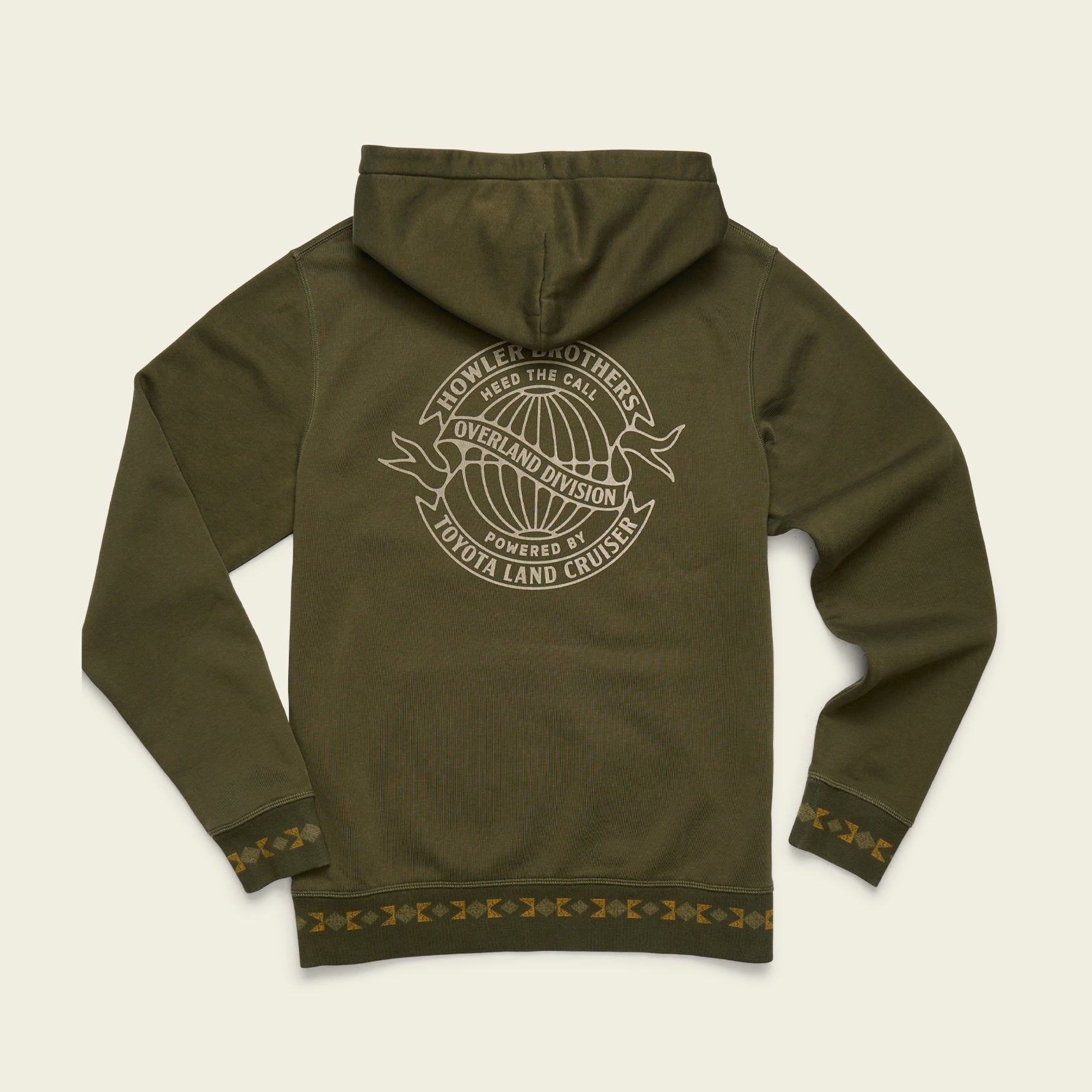 Fashiru back switching sweat hoodie
ブラック Land Cruiser Hoodie - Fatigue – HOWLER BROTHERS