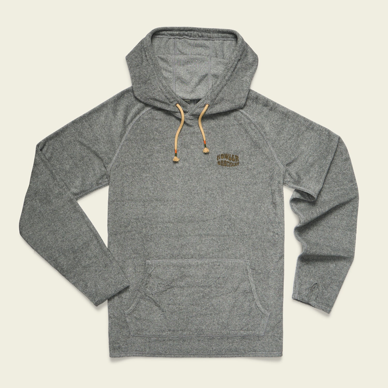 Terry Cloth Hoodie - Grey Heather