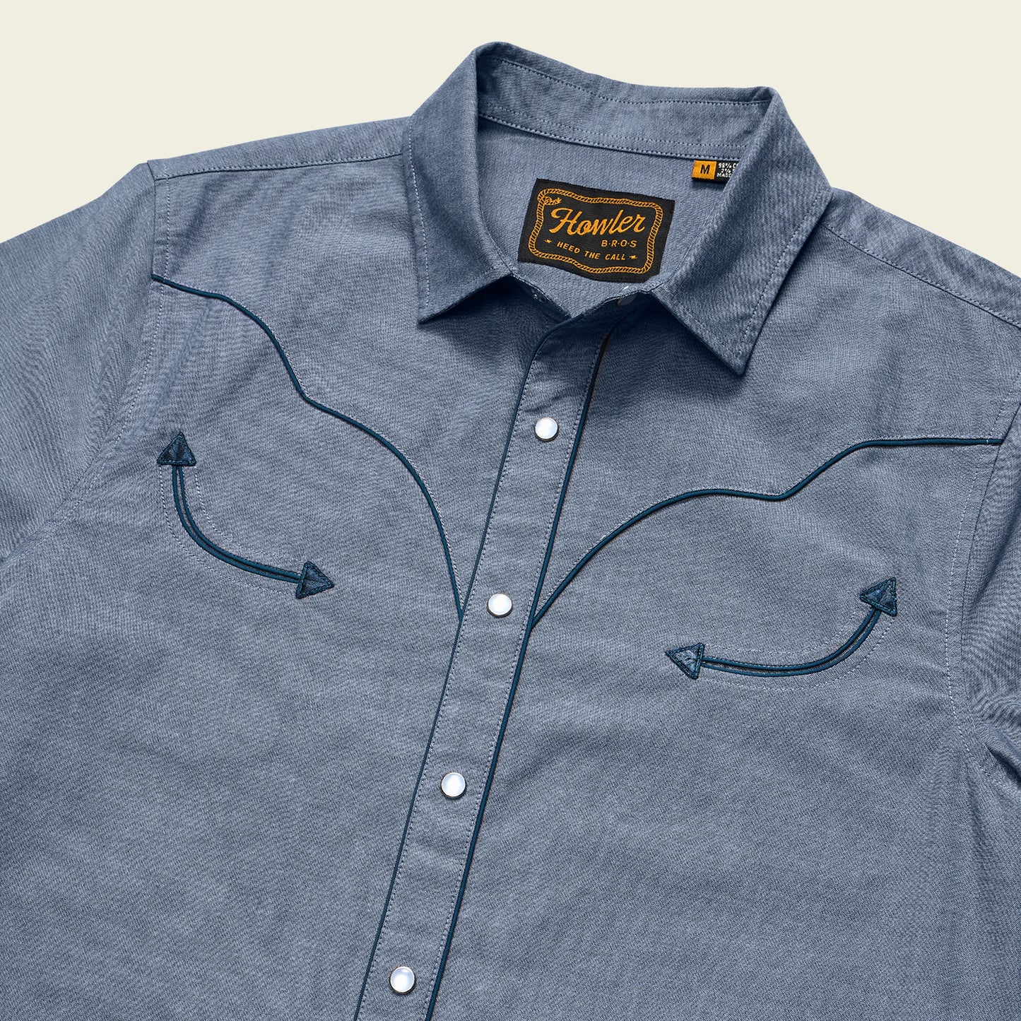 Broncbuster Snapshirt - Indigo