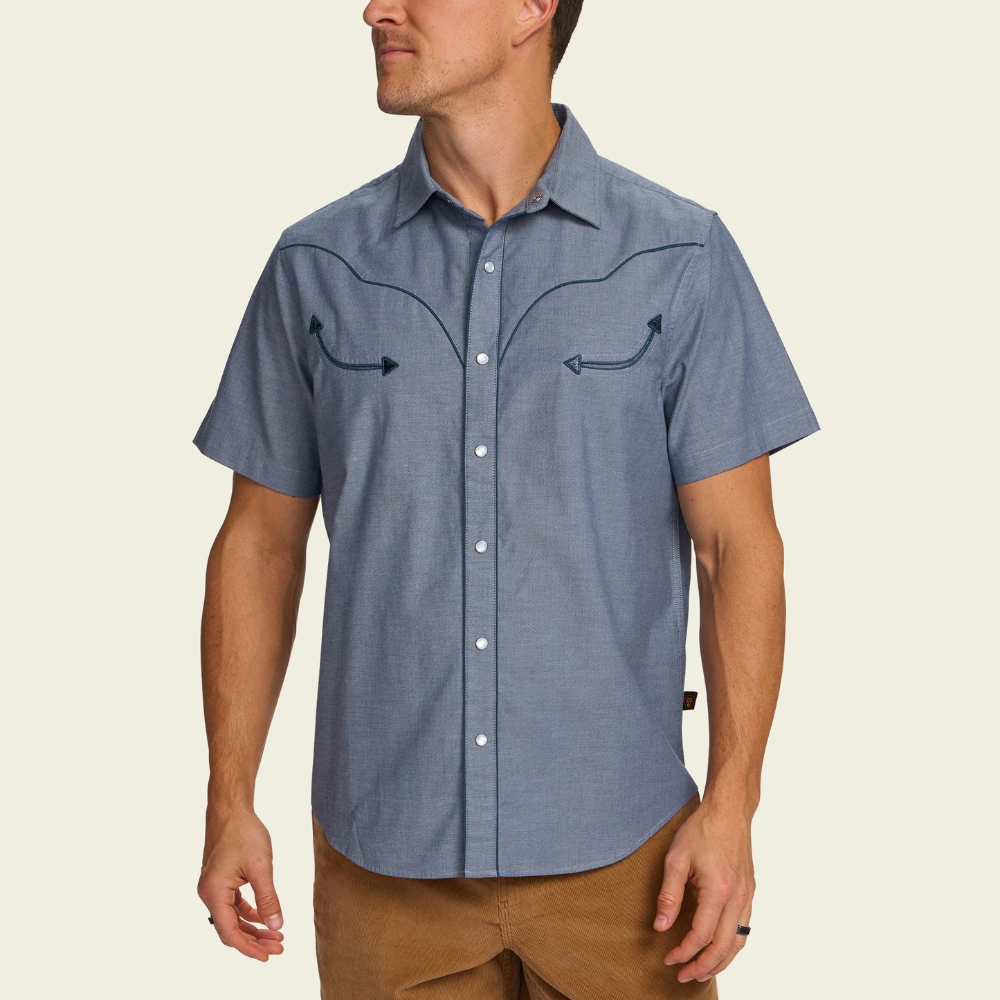 Broncbuster Snapshirt - Indigo