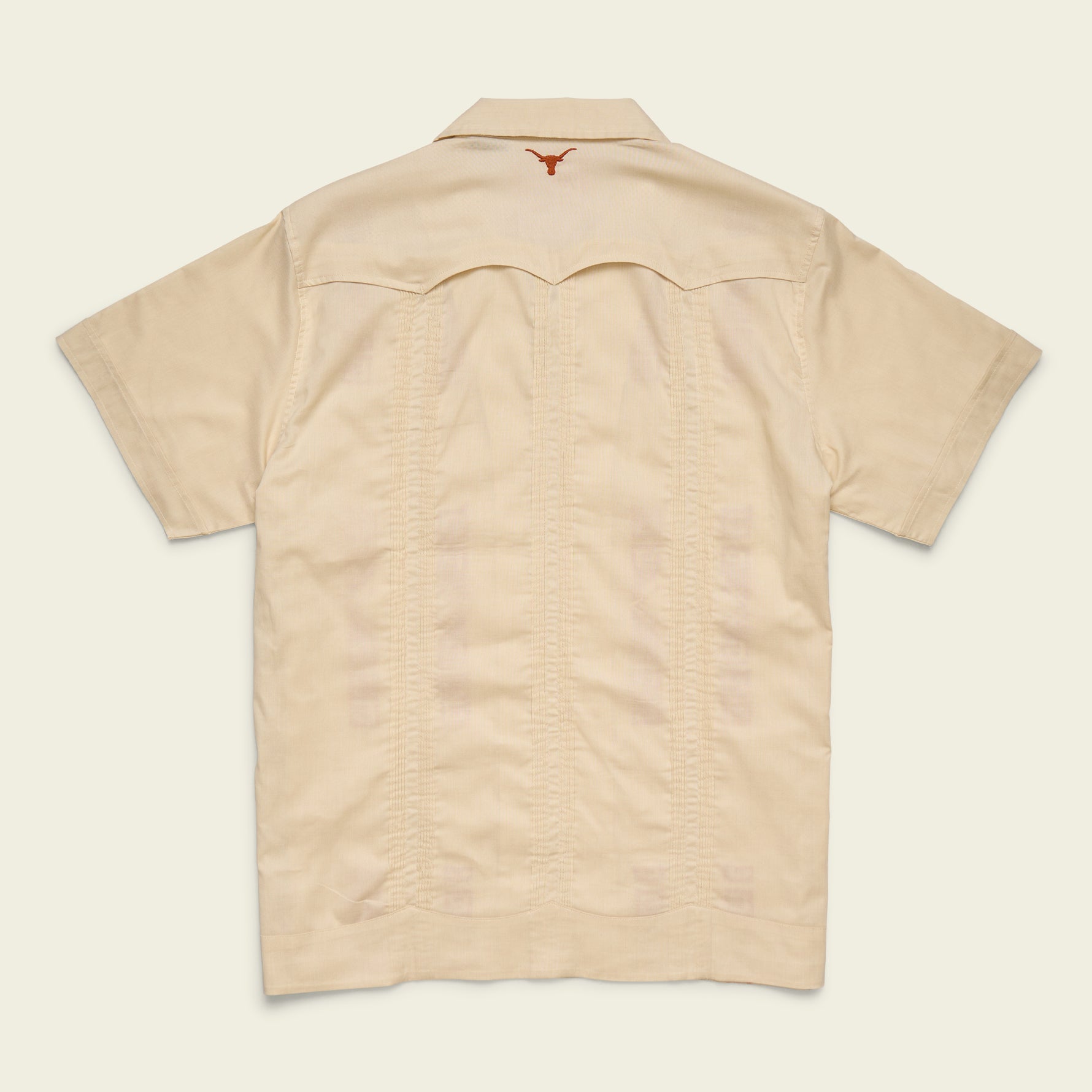 FIRMEZA 半袖シャツ ベージュ 2xl チカーノ ローライダー　激レア Texas Longhorns Guayabera Shirt - Tejas Tan – HOWLER BROTHERS