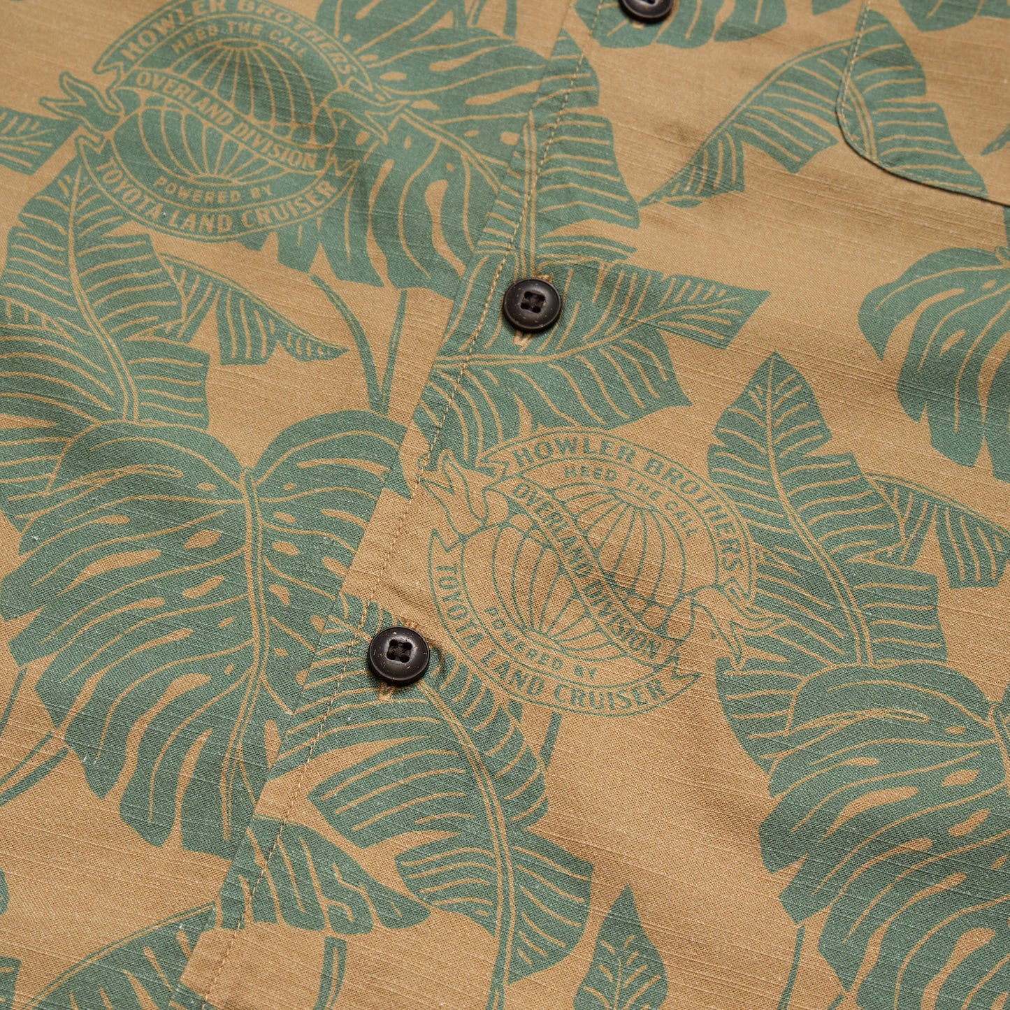 Land Cruiser Monoloha Shirt - Jungle Thicket : British Khaki
