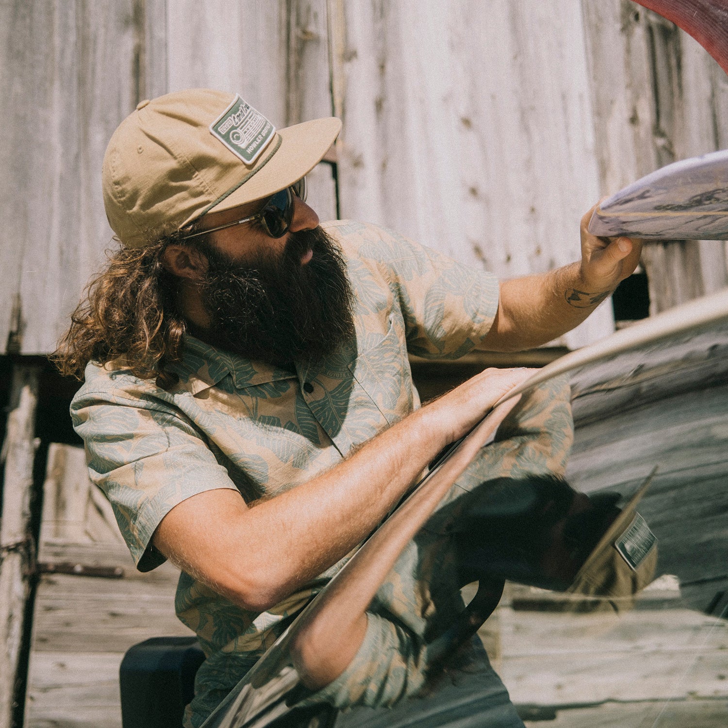 Land Cruiser Monoloha Shirt - Jungle Thicket : British Khaki