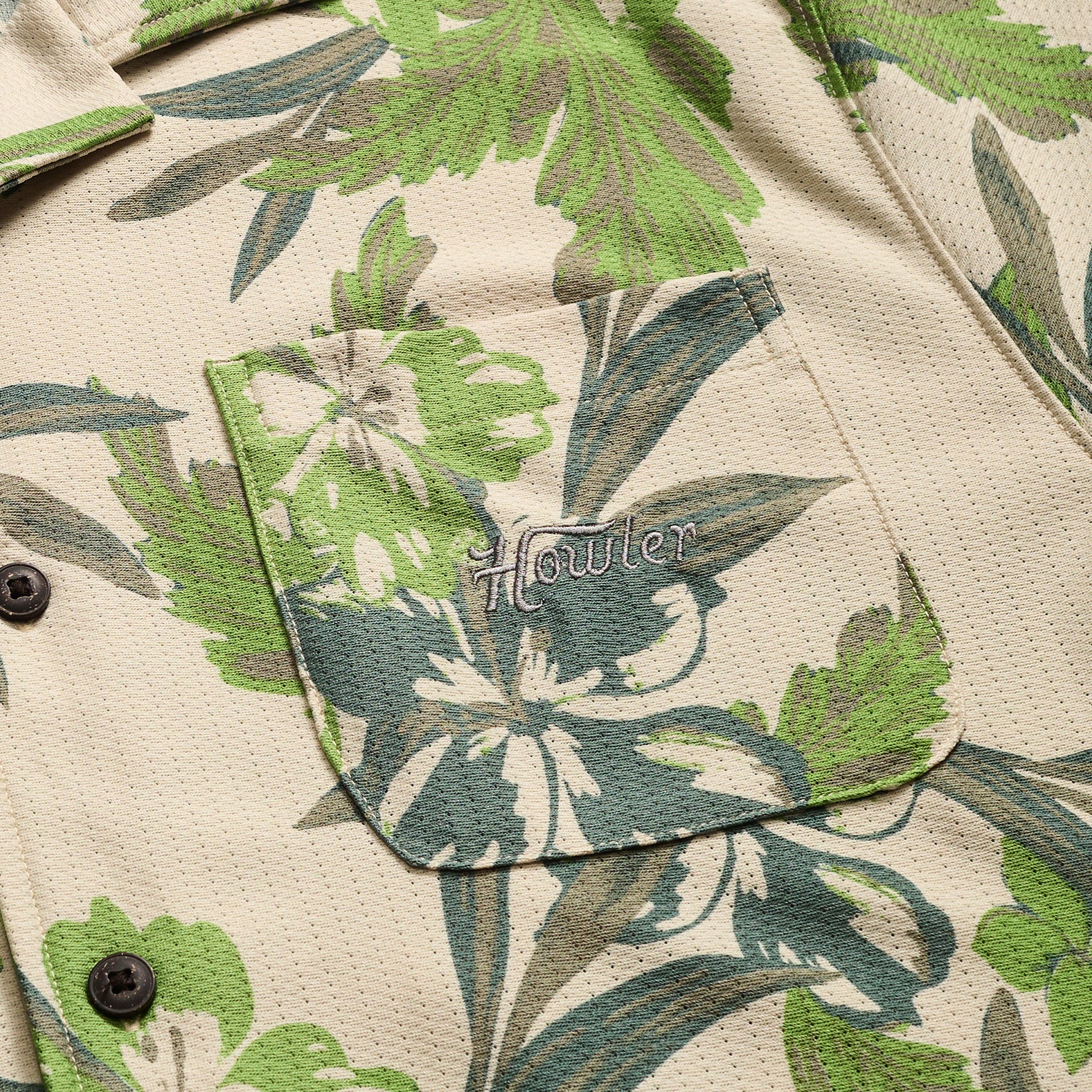 Palapa Tech Shirt - Flagler Floral : Off White – HOWLER BROTHERS